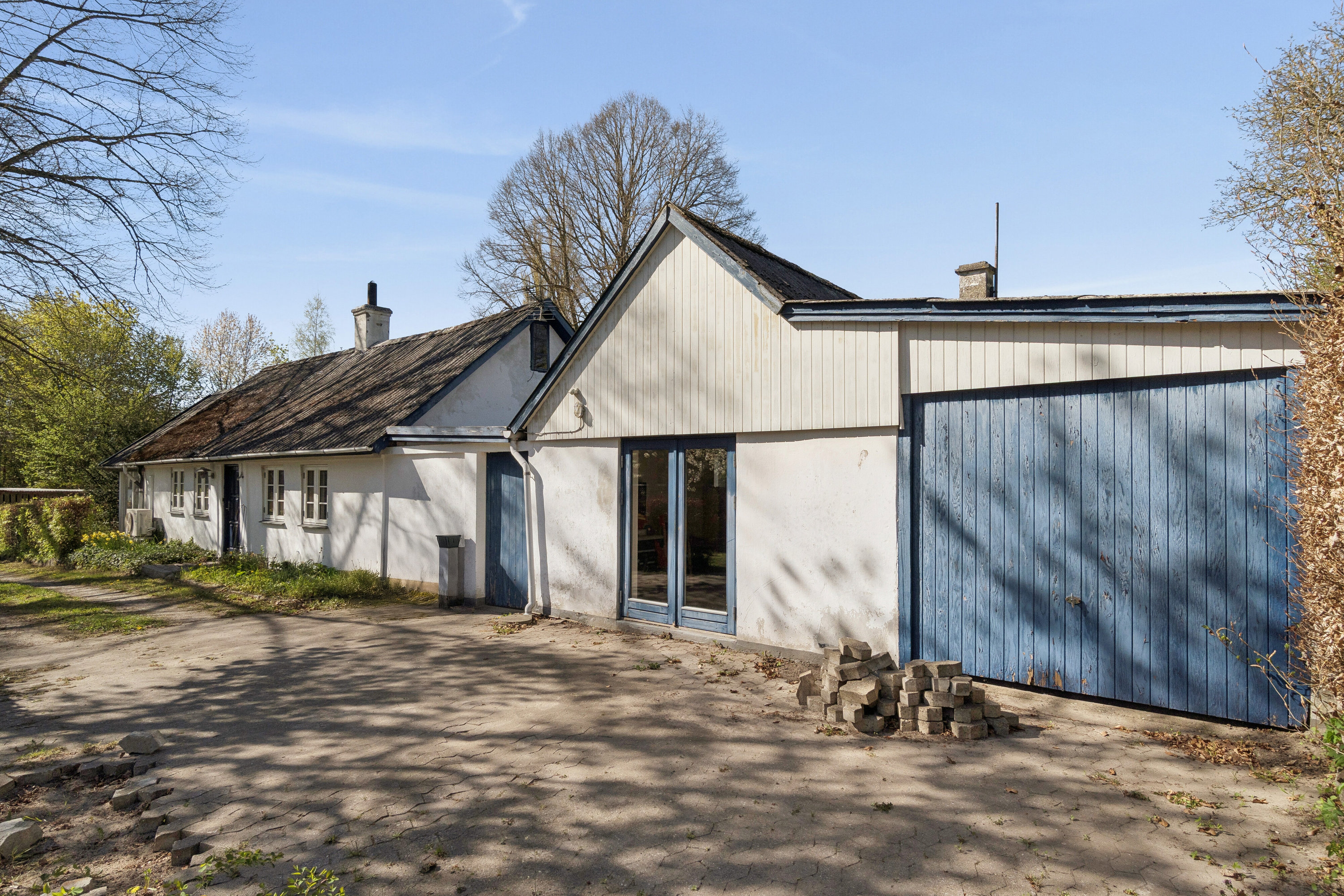 Fremhævet udendørs billede i fuldskærmstilstand. Billede af Nederlandsvej 12, Gelsted, 4160 Herlufmagle