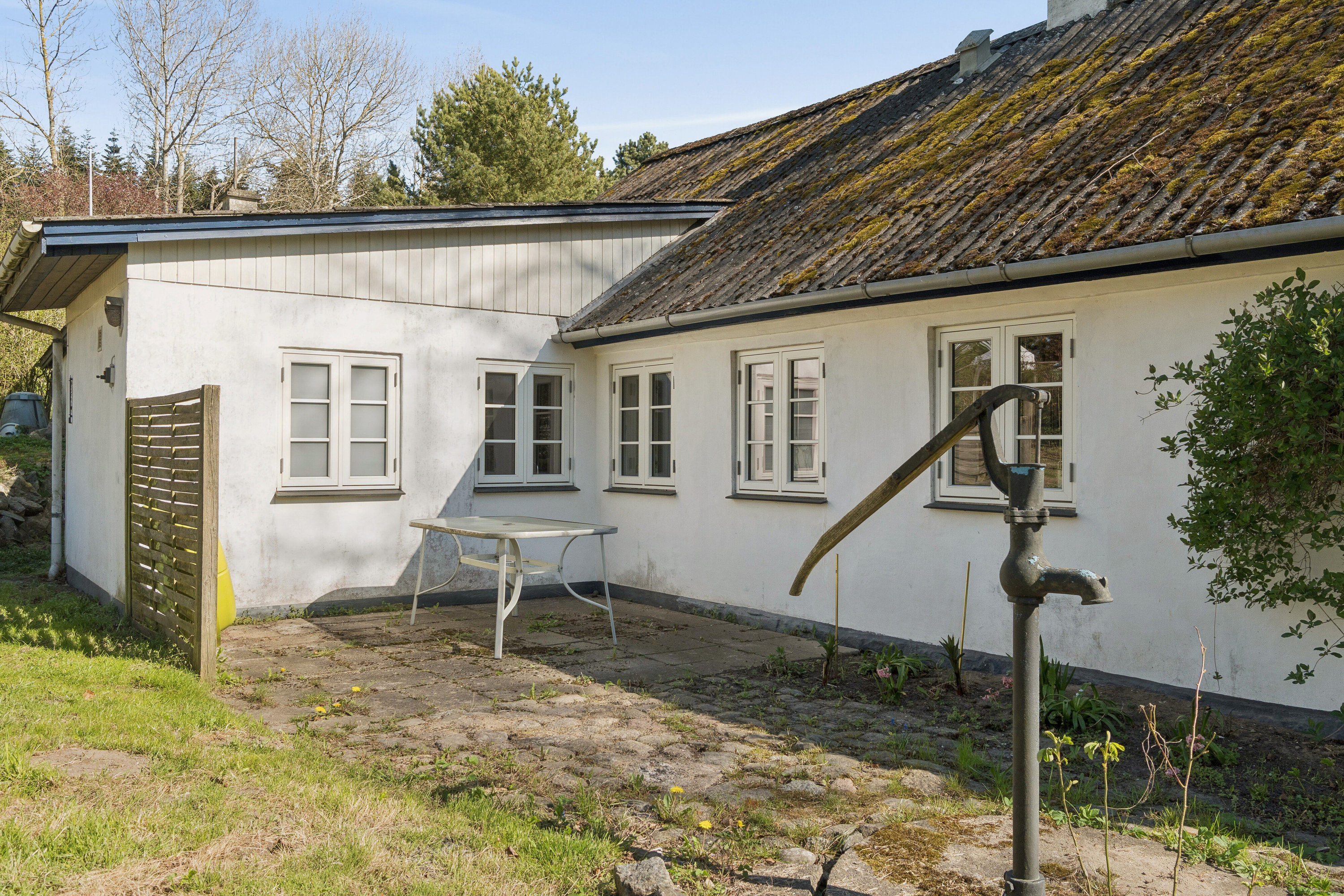 Fremhævet set fra haven billede i fuldskærmstilstand. Billede af Nederlandsvej 12, Gelsted, 4160 Herlufmagle
