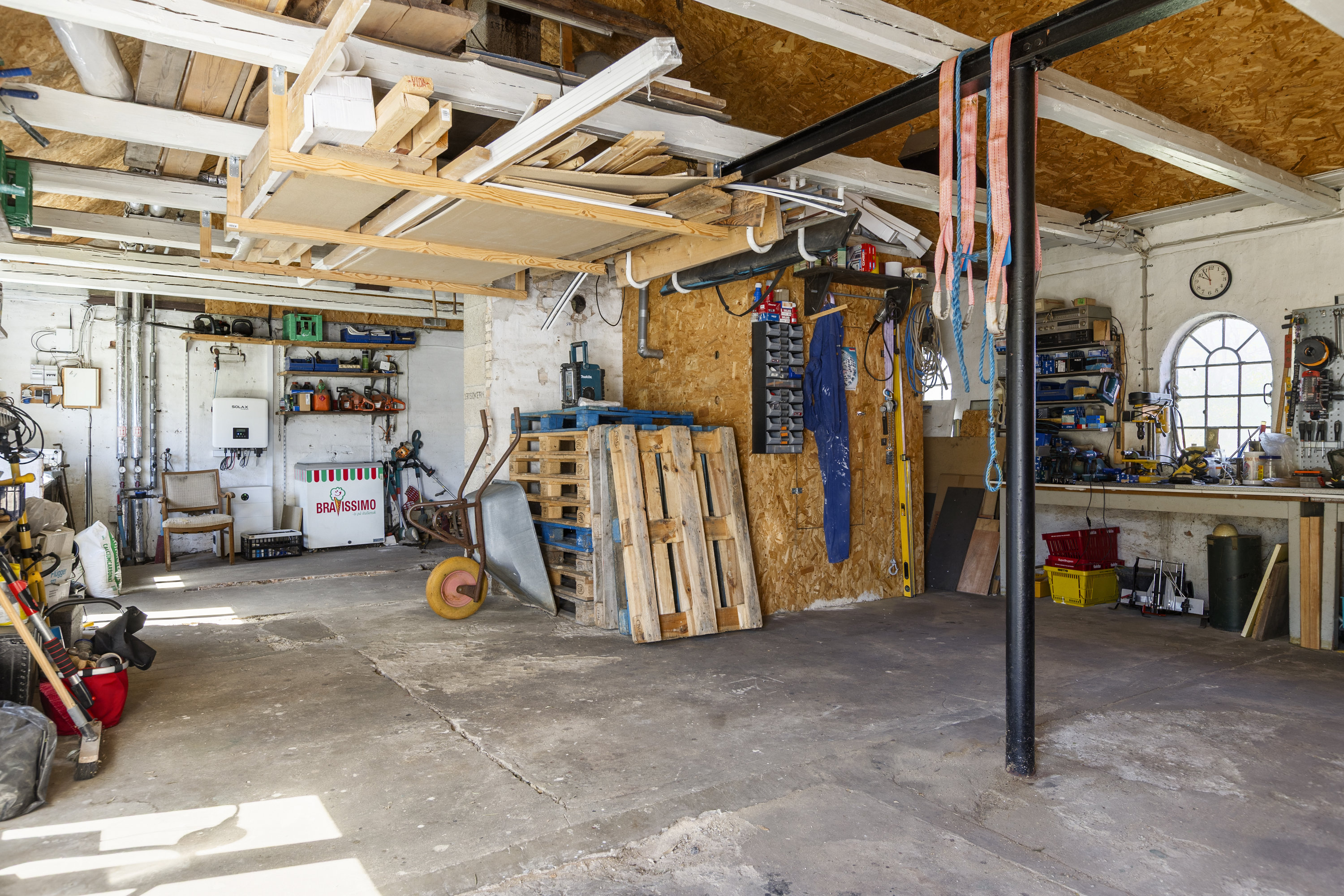 Fremhævet garage billede i fuldskærmstilstand. Billede af Merløsevej 17, 4296 Nyrup