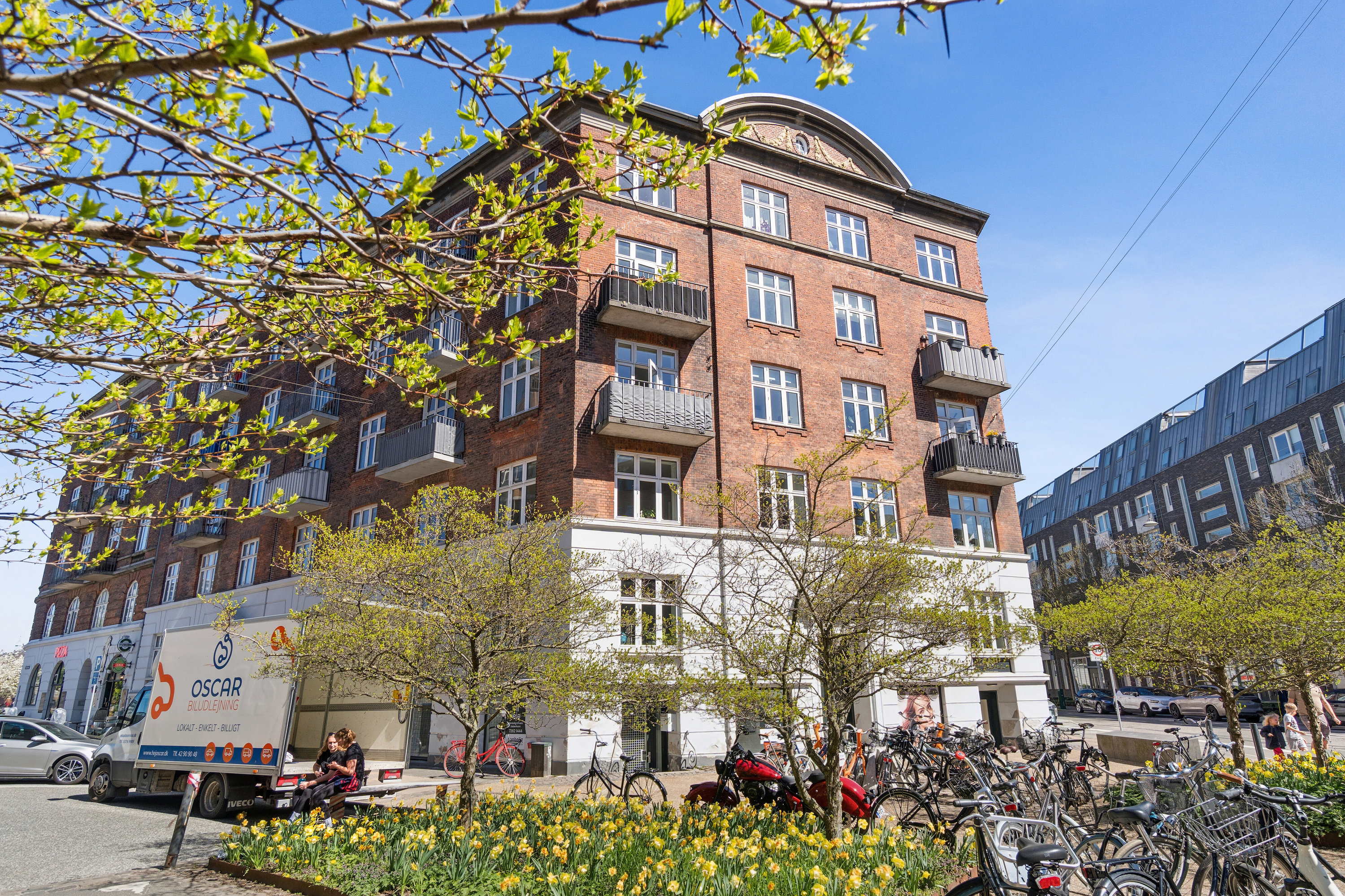 Fremhævet facade billede i fuldskærmstilstand. Billede af Reykjaviksgade 5, 1. th., 2300 København S