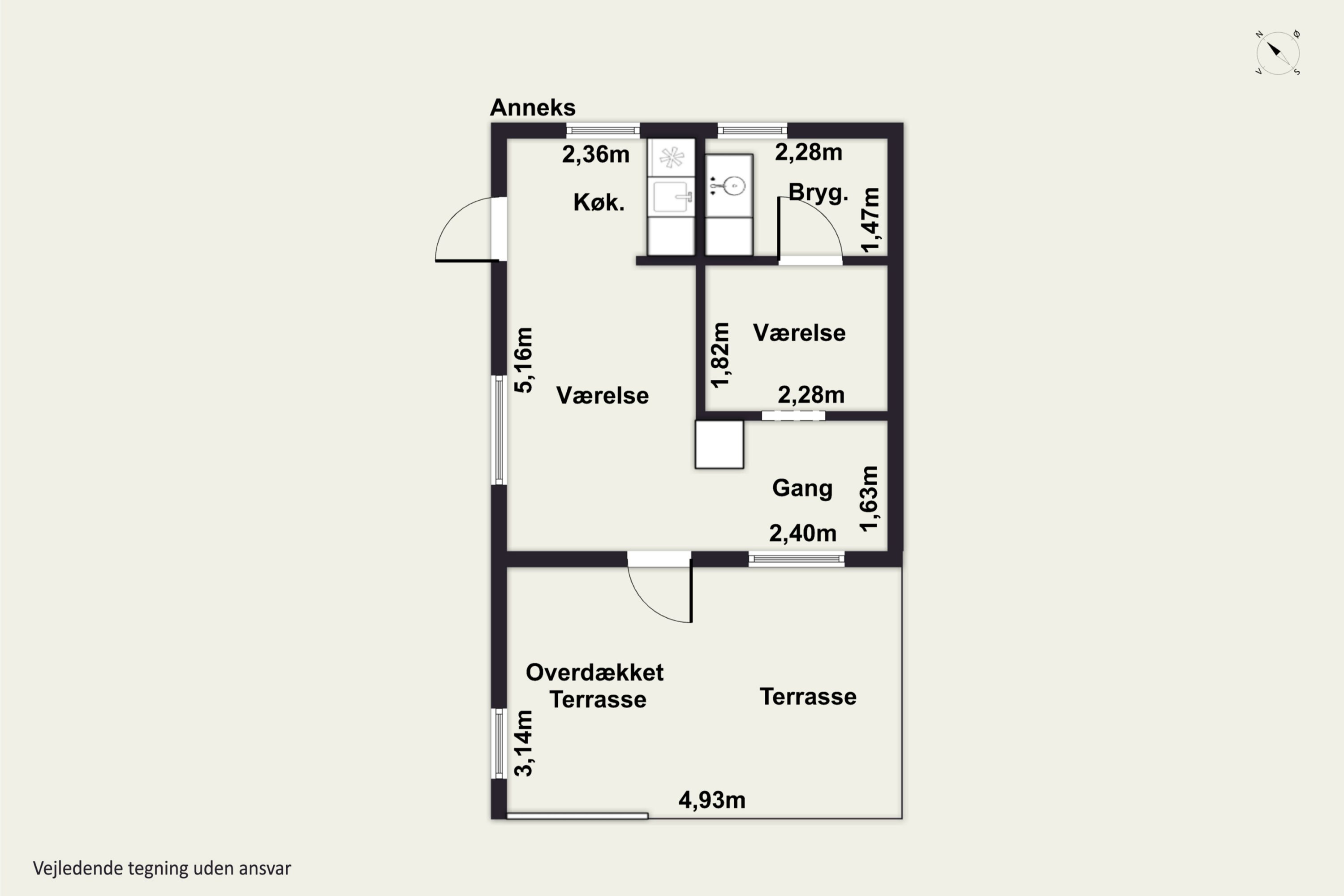 Plantegninger billede af Skovskellet 7, Skamlebæk, 4540 Fårevejle