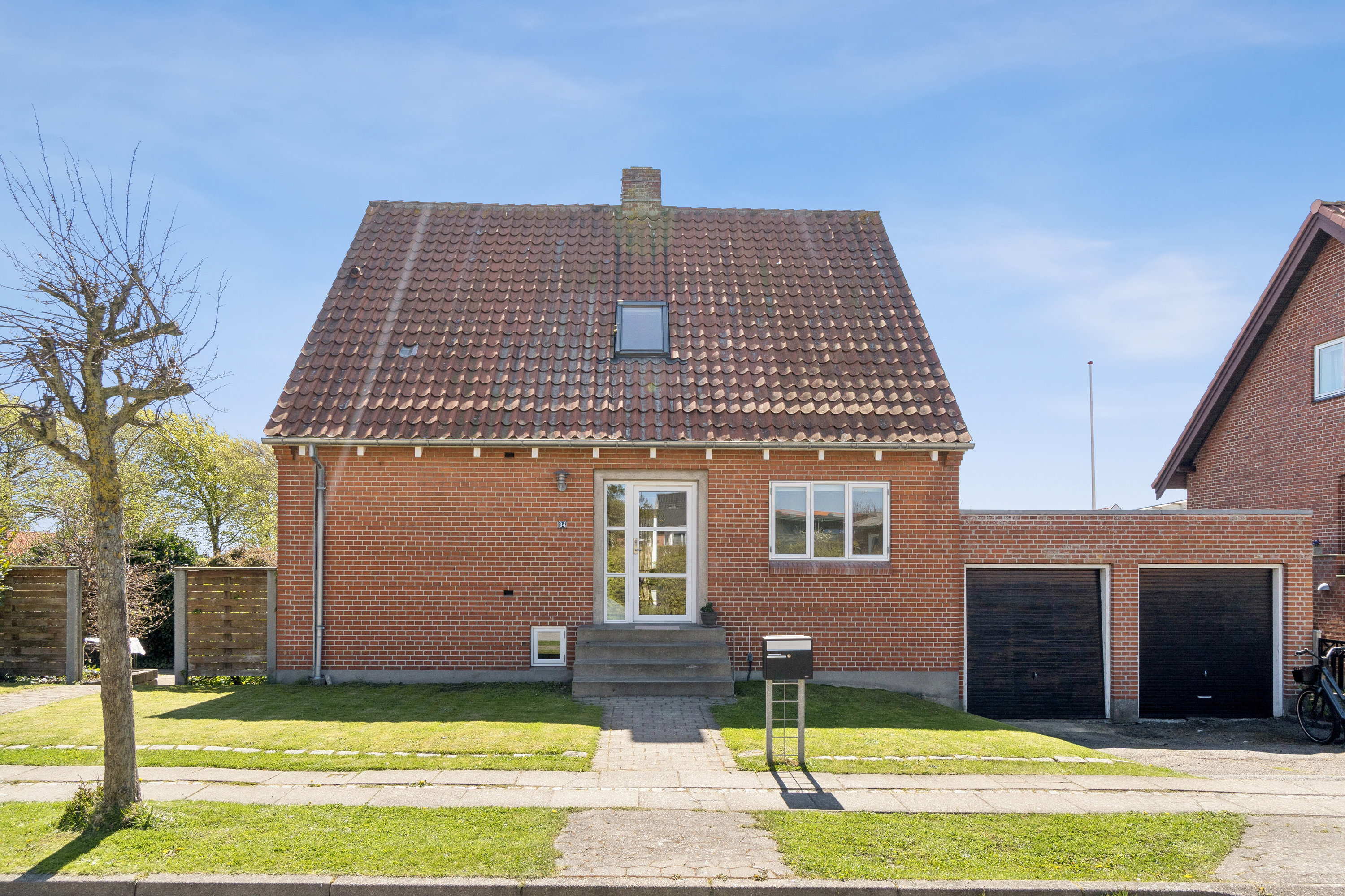 Fremhævet set fra haven billede i fuldskærmstilstand. Billede af Spangbergsvej 34, 7700 Thisted