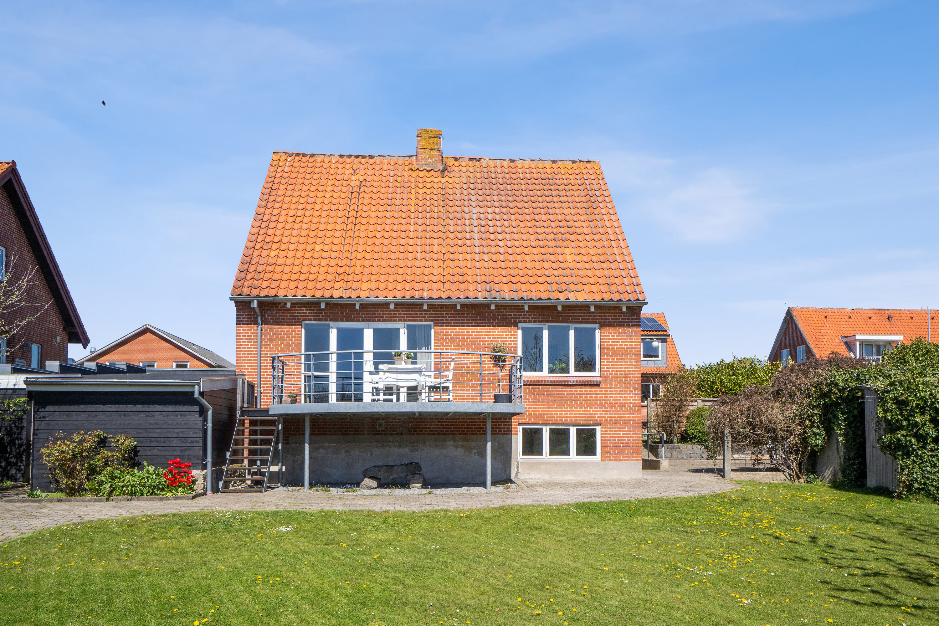 Fremhævet set fra haven billede i fuldskærmstilstand. Billede af Spangbergsvej 34, 7700 Thisted