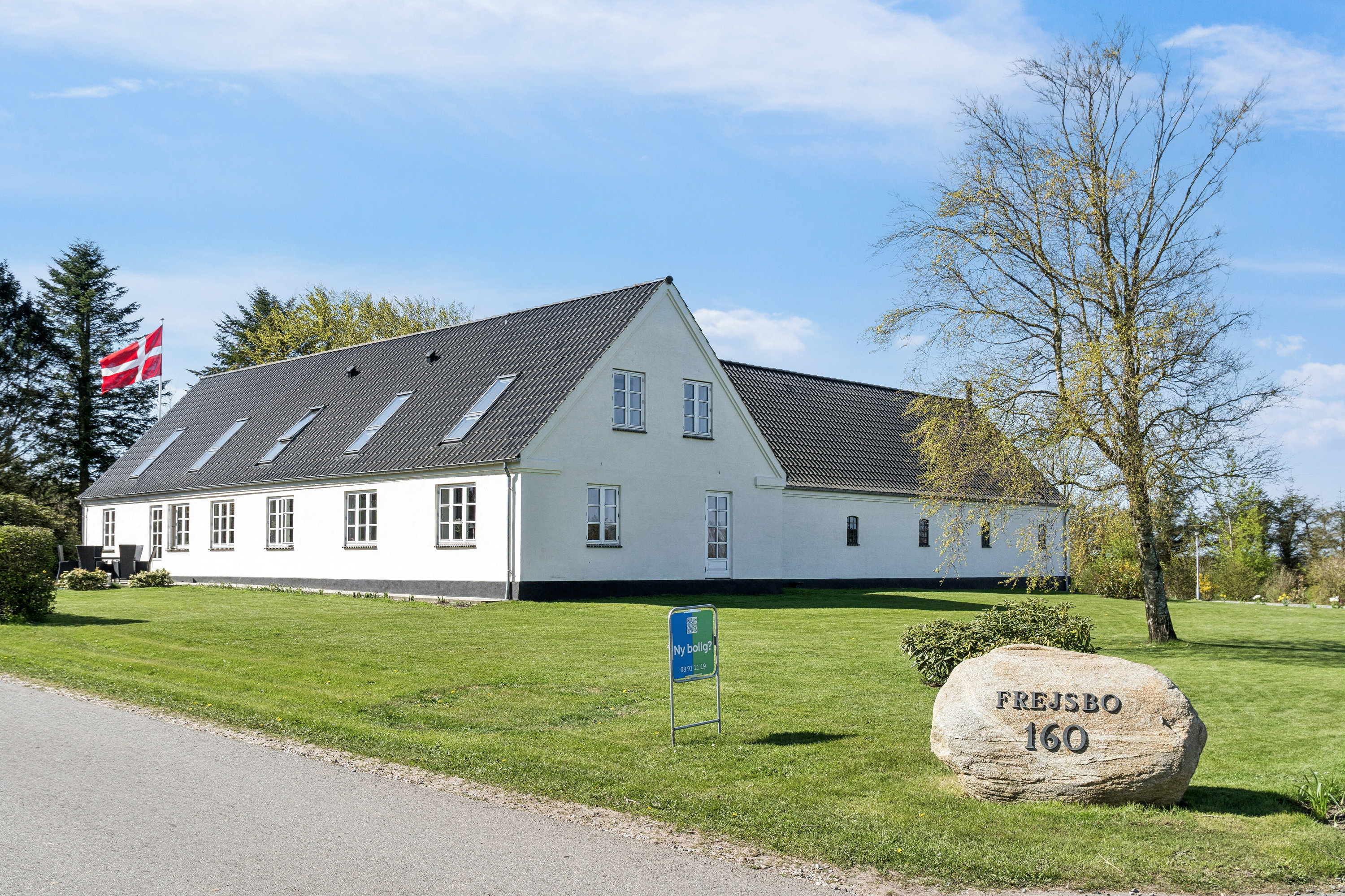 Fremhævet set fra vejen billede i fuldskærmstilstand. Billede af Bollervej 160, 9830 Tårs