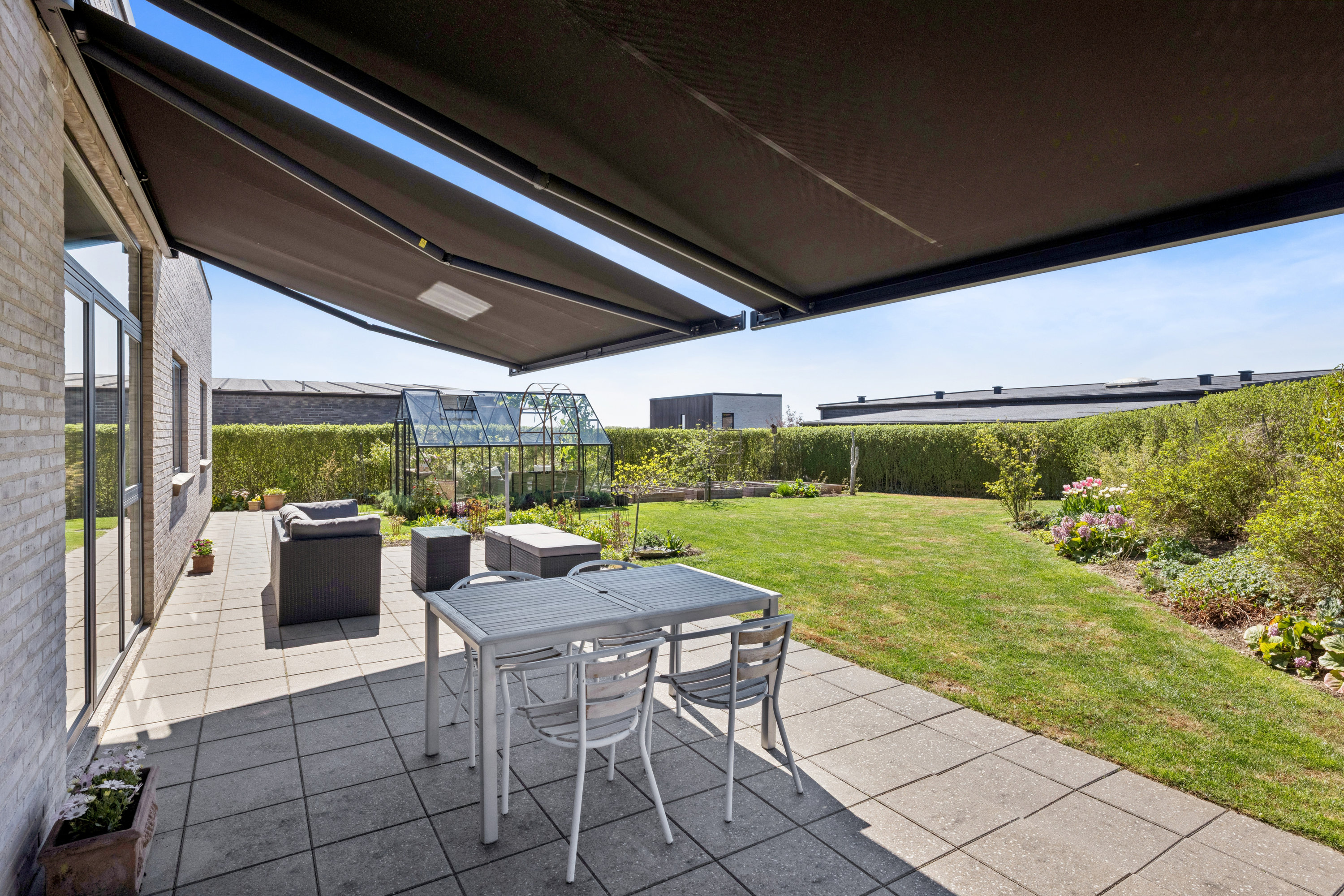 Fremhævet terrasse billede i fuldskærmstilstand. Billede af Fruenseje 6, 8541 Skødstrup