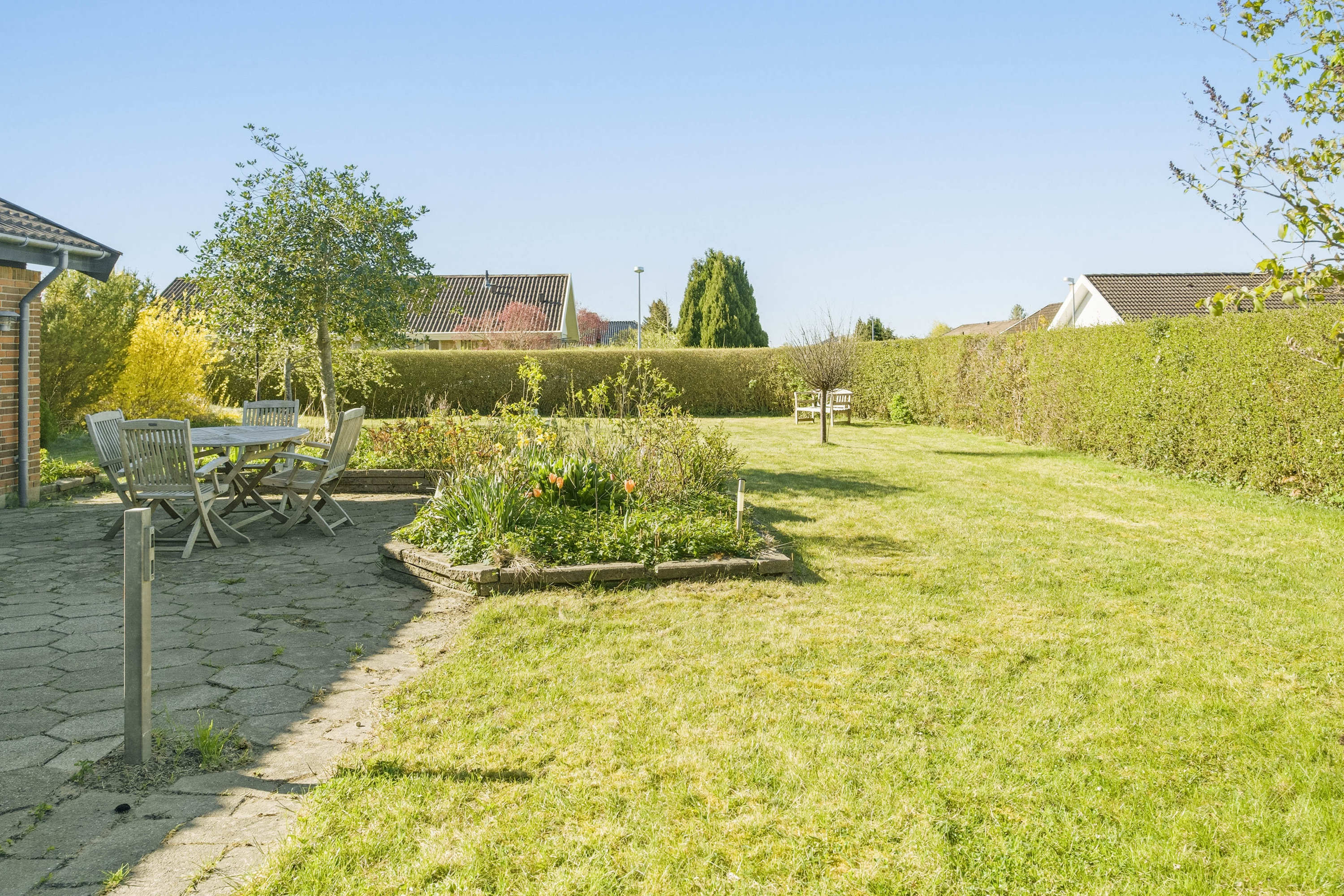 Fremhævet have billede i fuldskærmstilstand. Billede af Bueparken 196, 2750 Ballerup