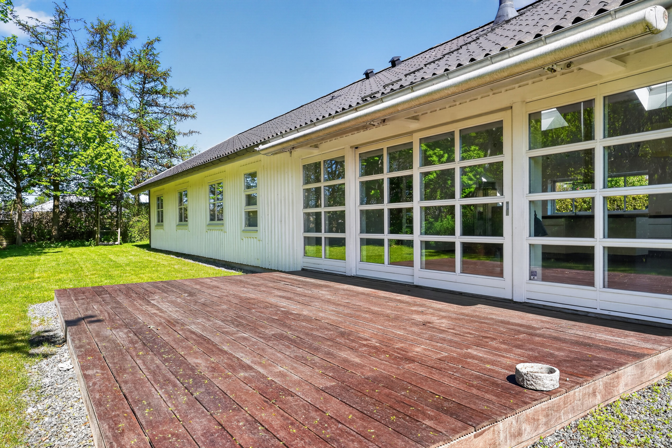Fremhævet terrasse billede i fuldskærmstilstand. Billede af Båstrupvej 110, 3480 Fredensborg