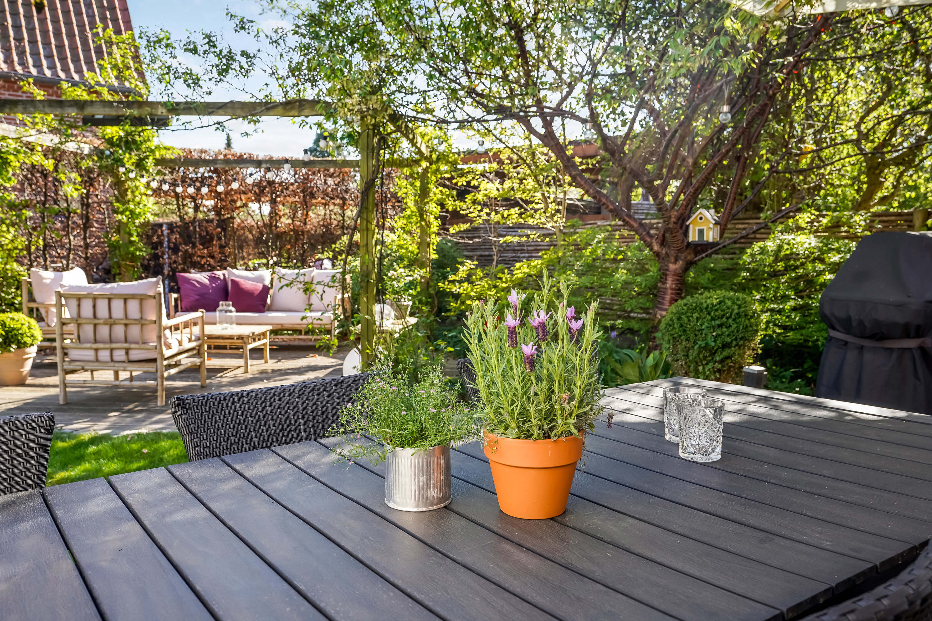 Fremhævet terrasse billede i fuldskærmstilstand. Billede af Læssøegade 169, 5230 Odense M