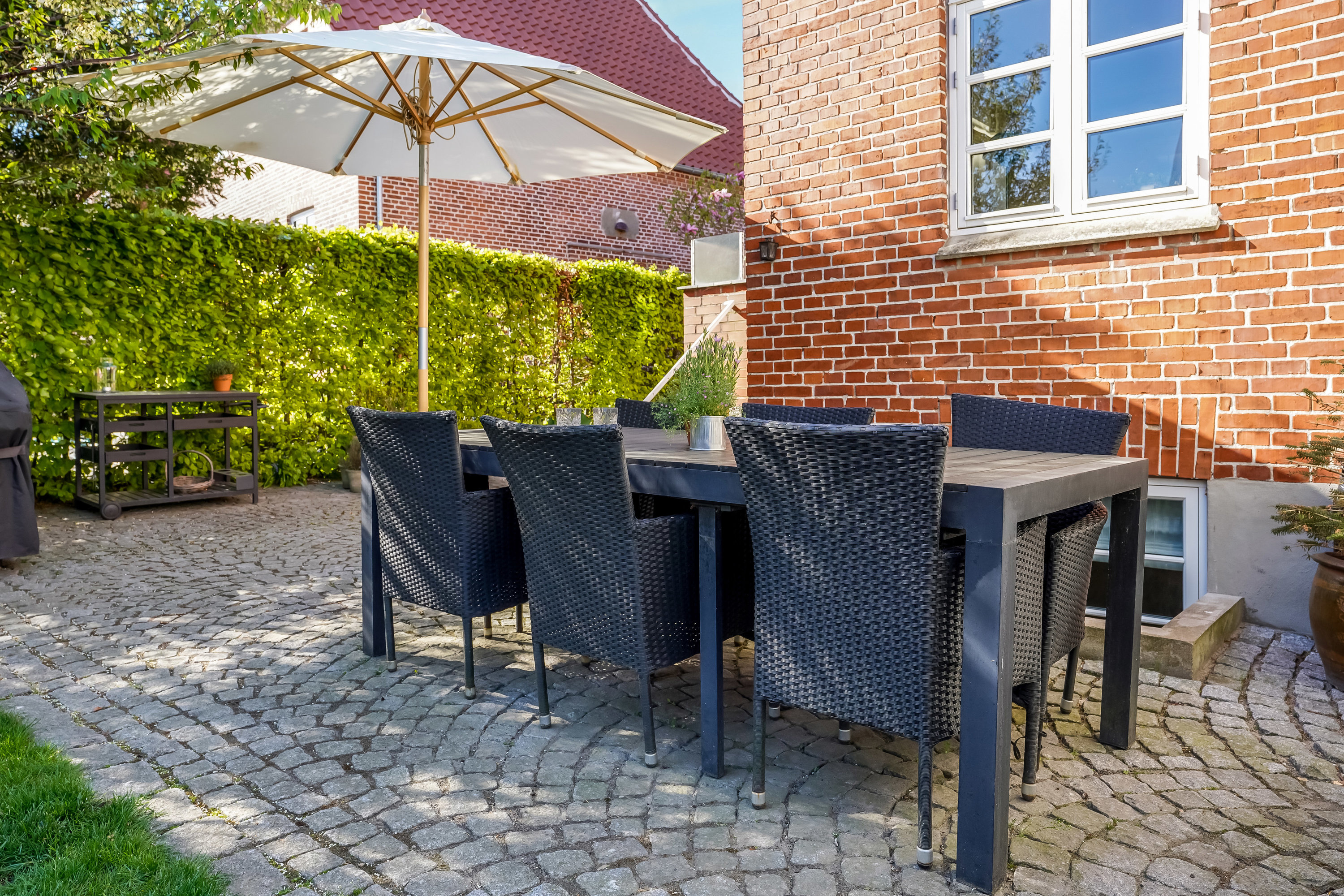 Fremhævet terrasse billede i fuldskærmstilstand. Billede af Læssøegade 169, 5230 Odense M