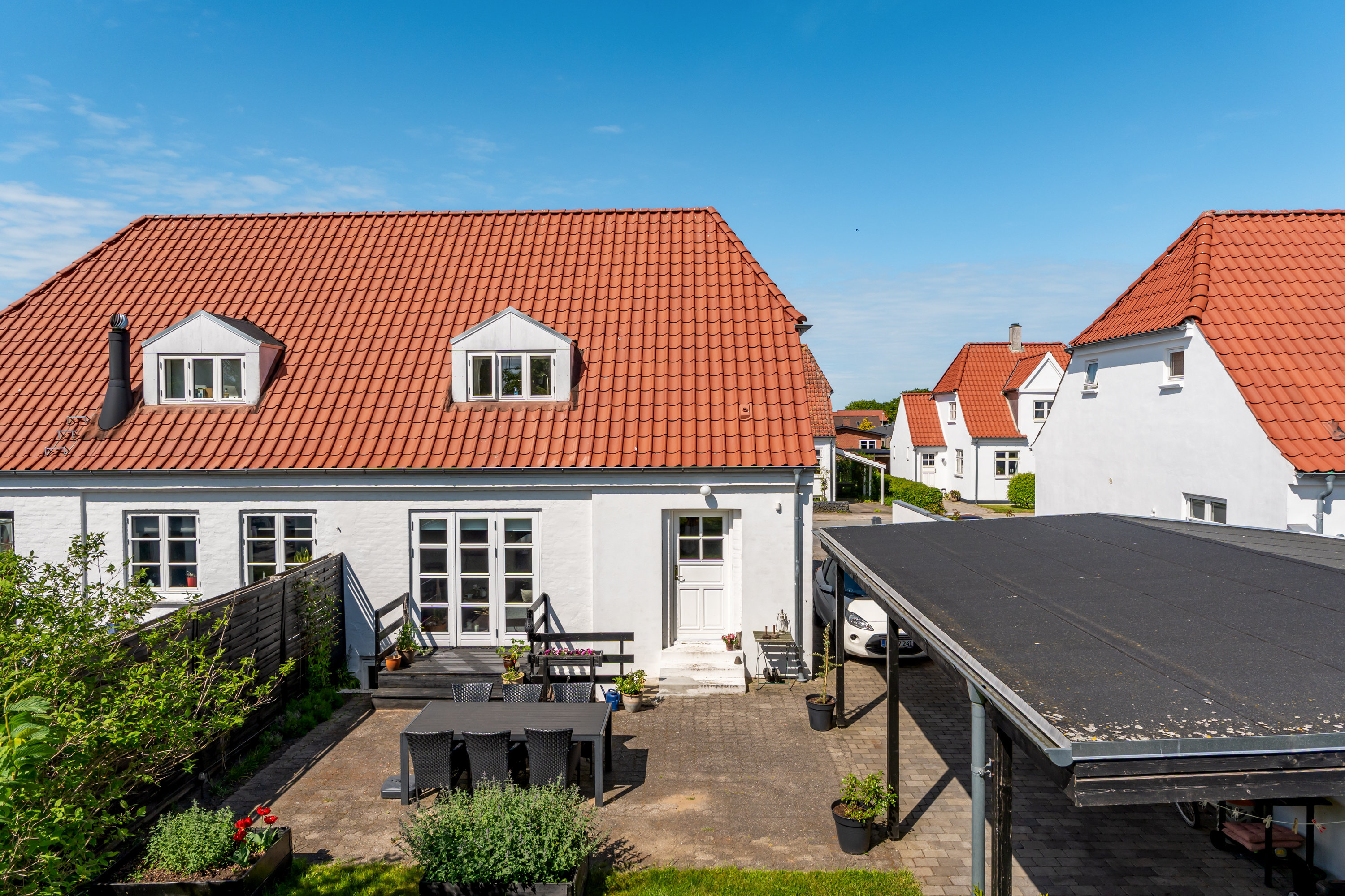 Fremhævet terrasse billede i fuldskærmstilstand. Billede af Østre Alle 22, 9800 Hjørring