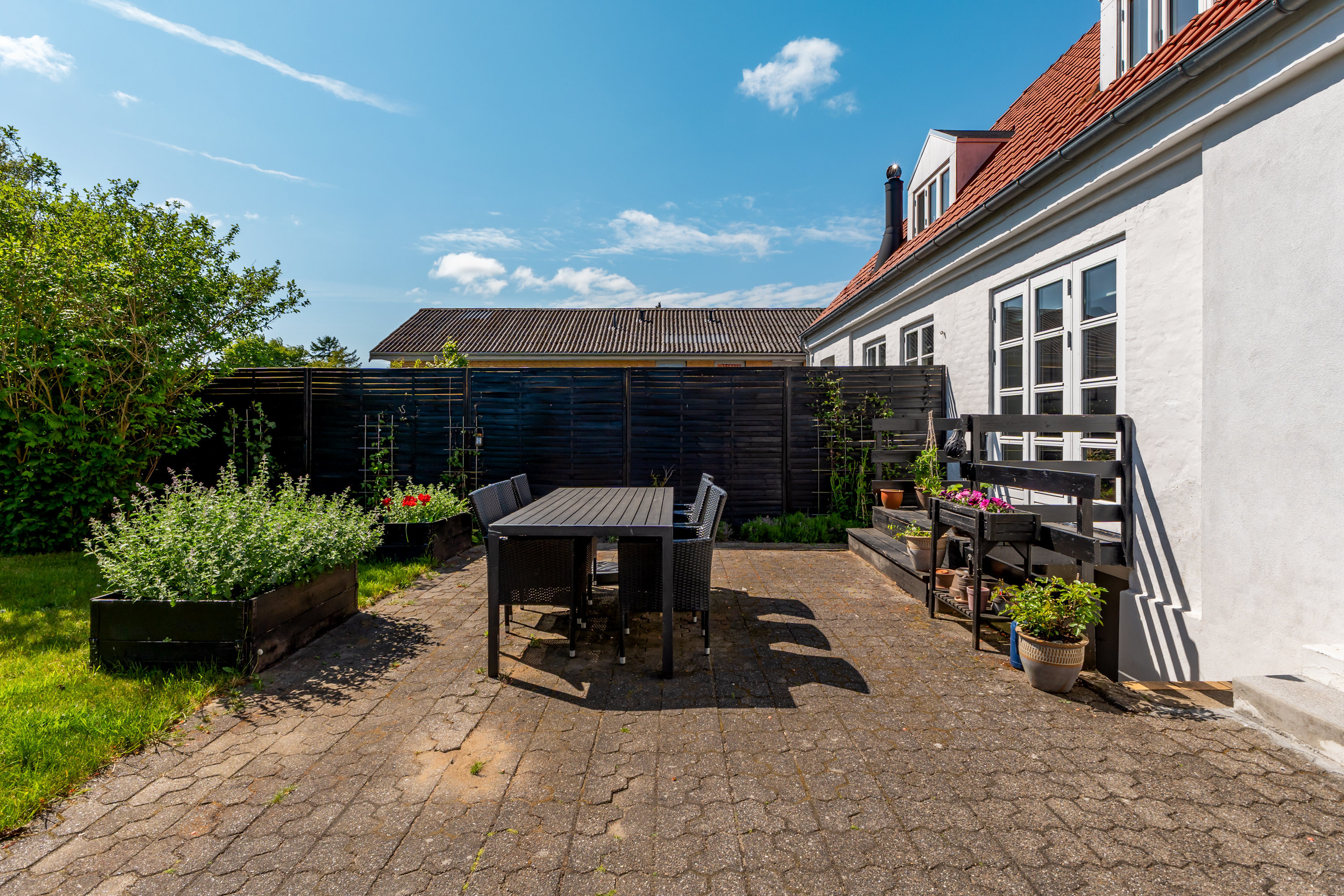 Fremhævet terrasse billede i fuldskærmstilstand. Billede af Østre Alle 22, 9800 Hjørring