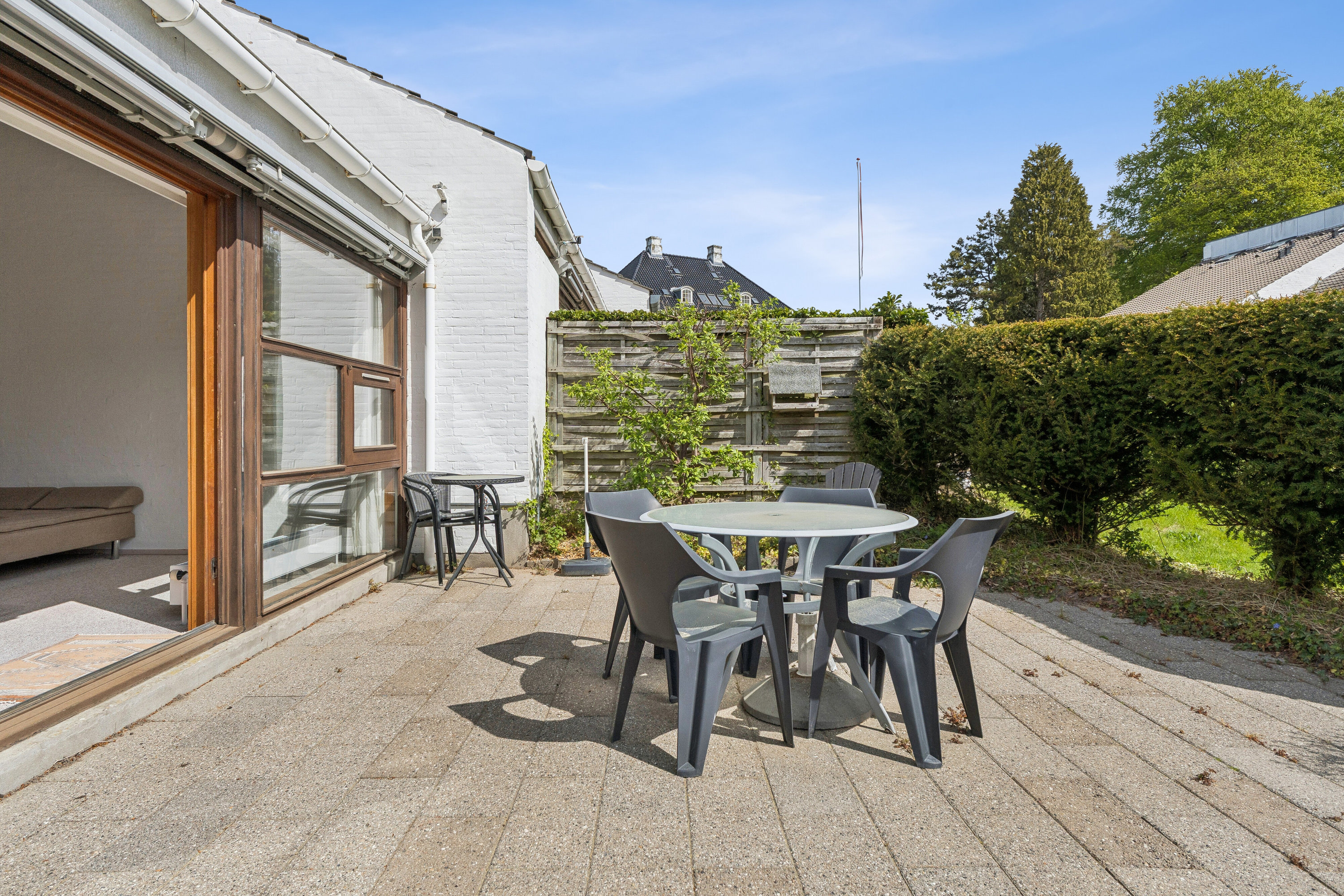 Fremhævet terrasse billede i fuldskærmstilstand. Billede af Zoarparken 8, 3480 Fredensborg