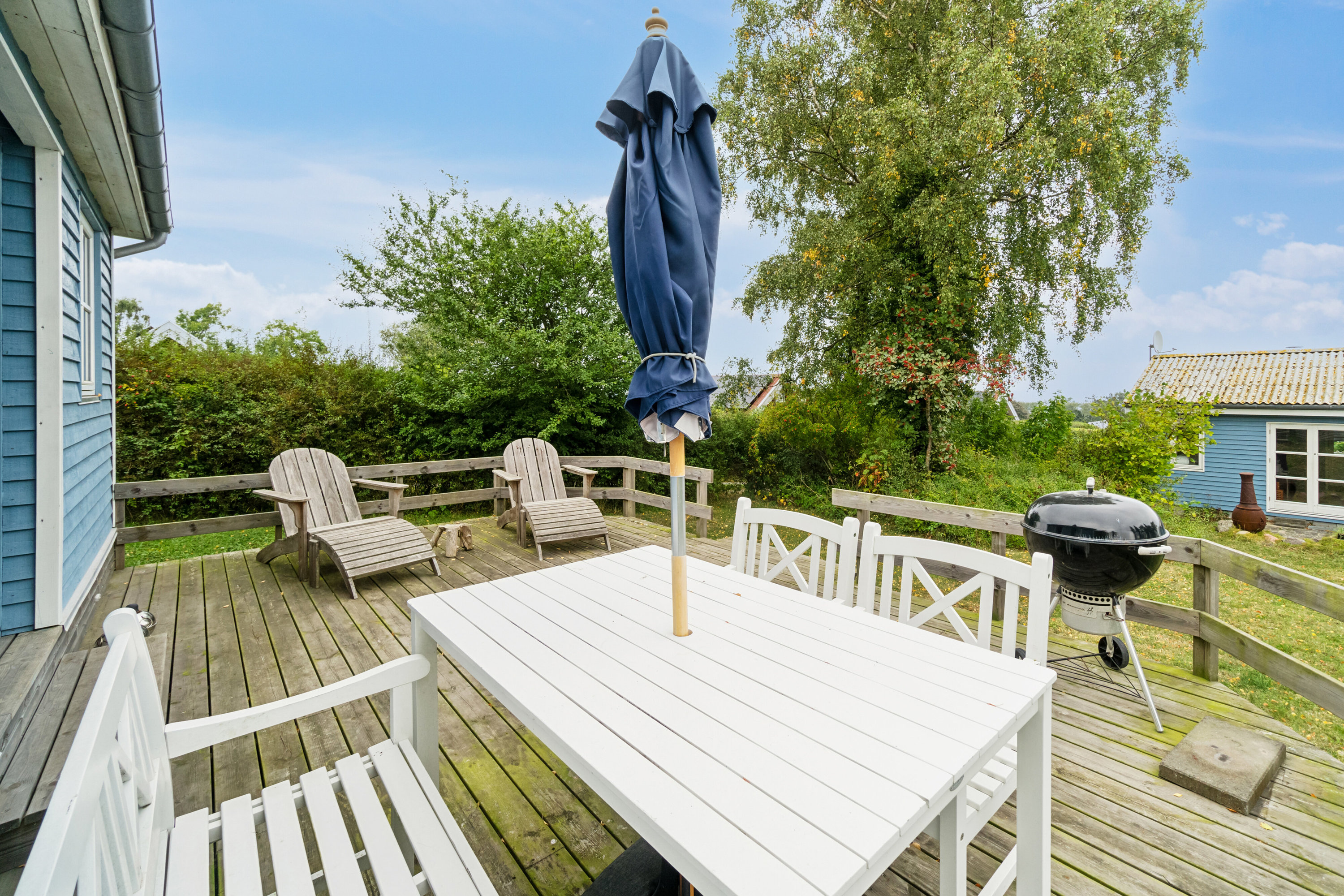 Fremhævet terrasse billede i fuldskærmstilstand. Billede af Tejnvej 27A, 3770 Allinge