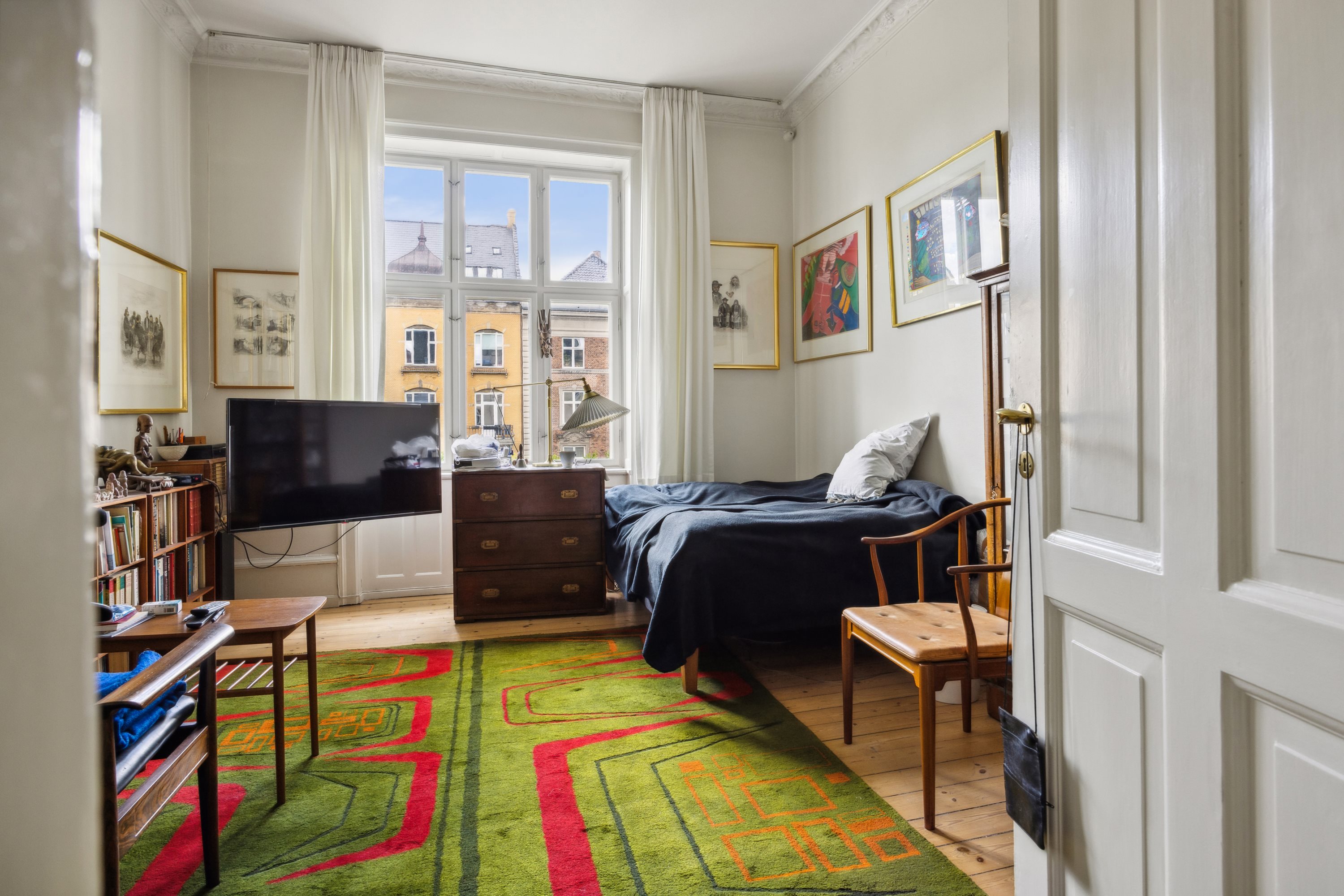 Fremhævet værelse billede i fuldskærmstilstand. Billede af Frederiksberg Alle 19A, 3. tv., 1820 Frederiksberg C
