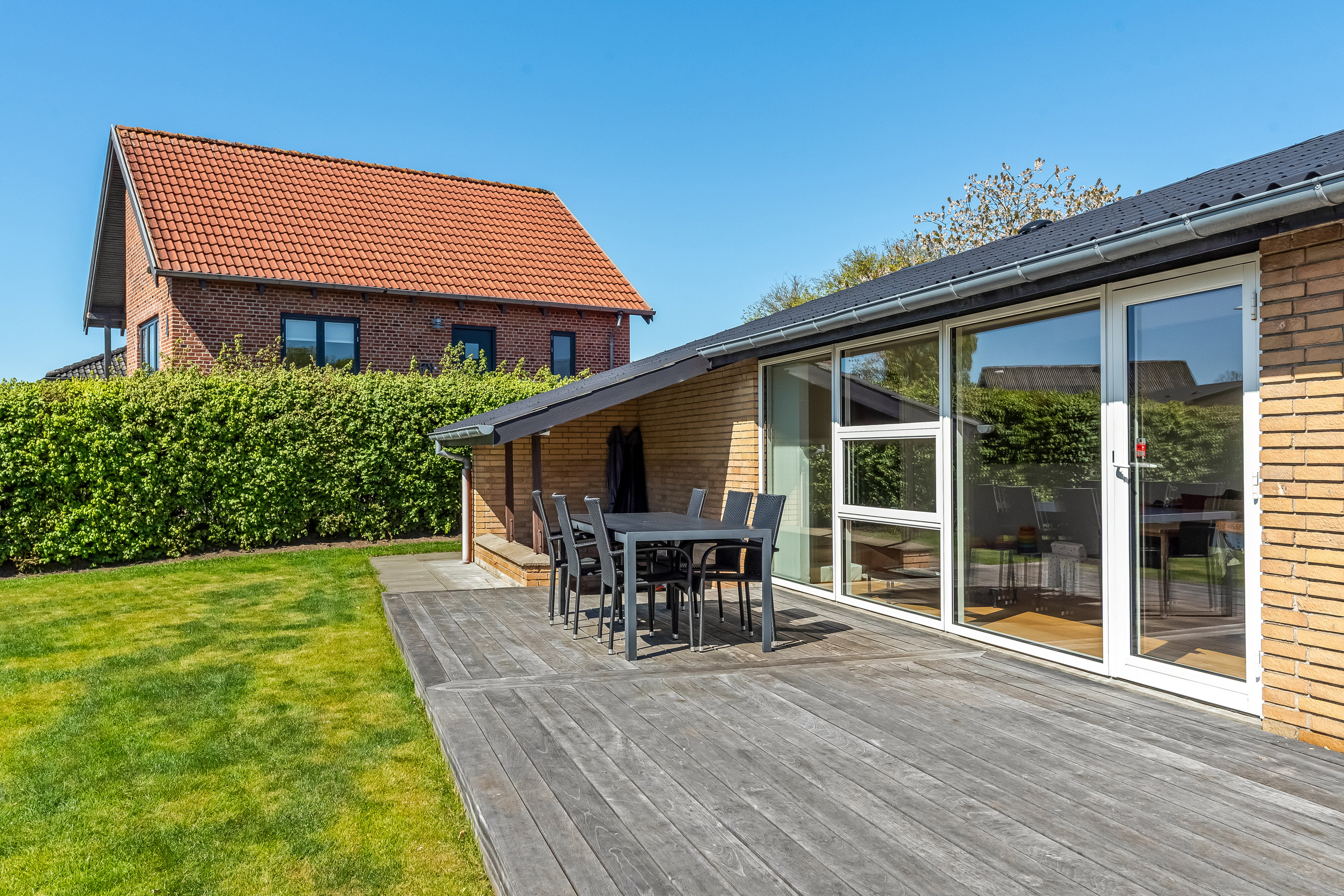 Fremhævet terrasse billede i fuldskærmstilstand. Billede af Brorsonsvej 10, 7500 Holstebro