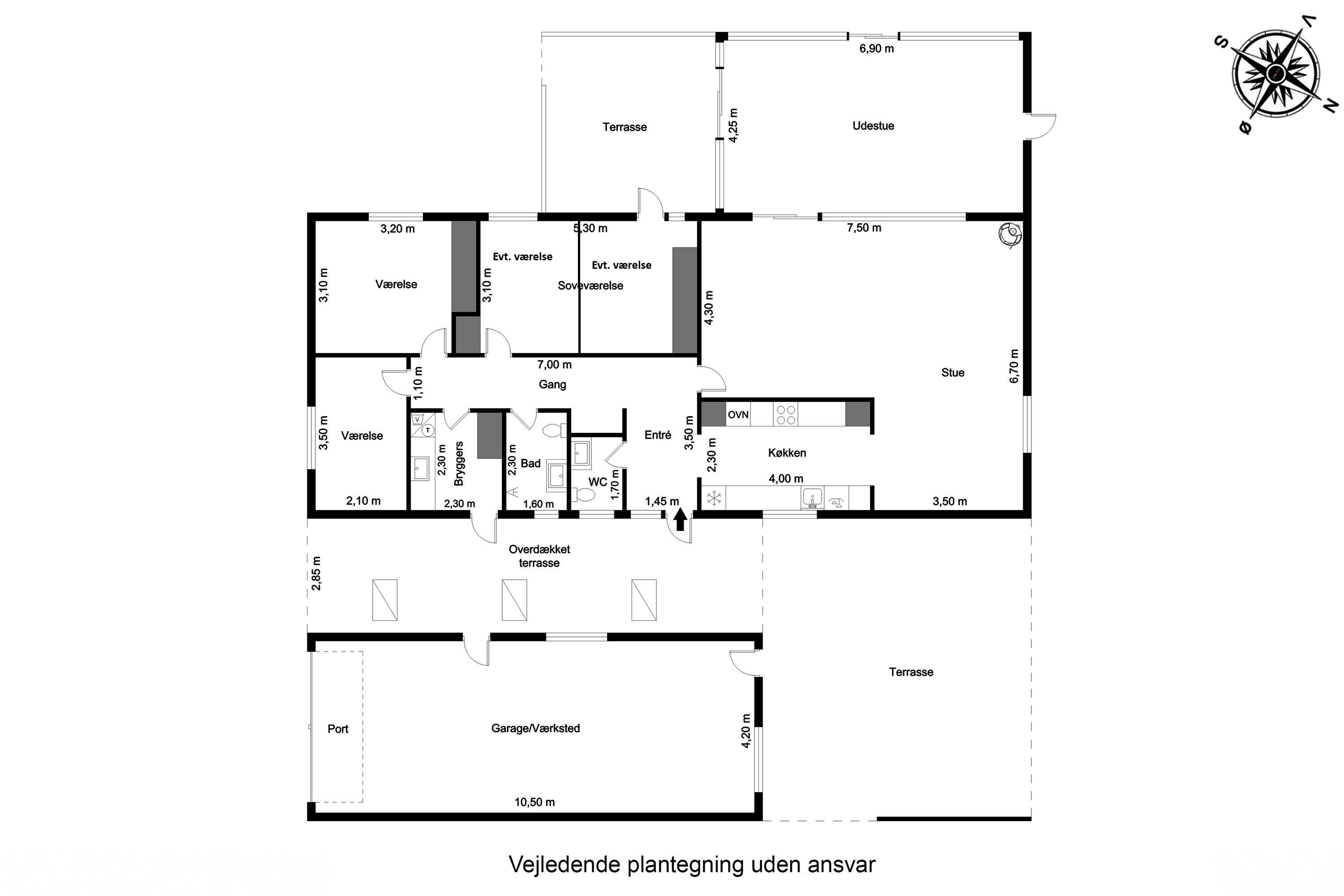 Plantegninger billede af Åskrænten 36, 6710 Esbjerg V