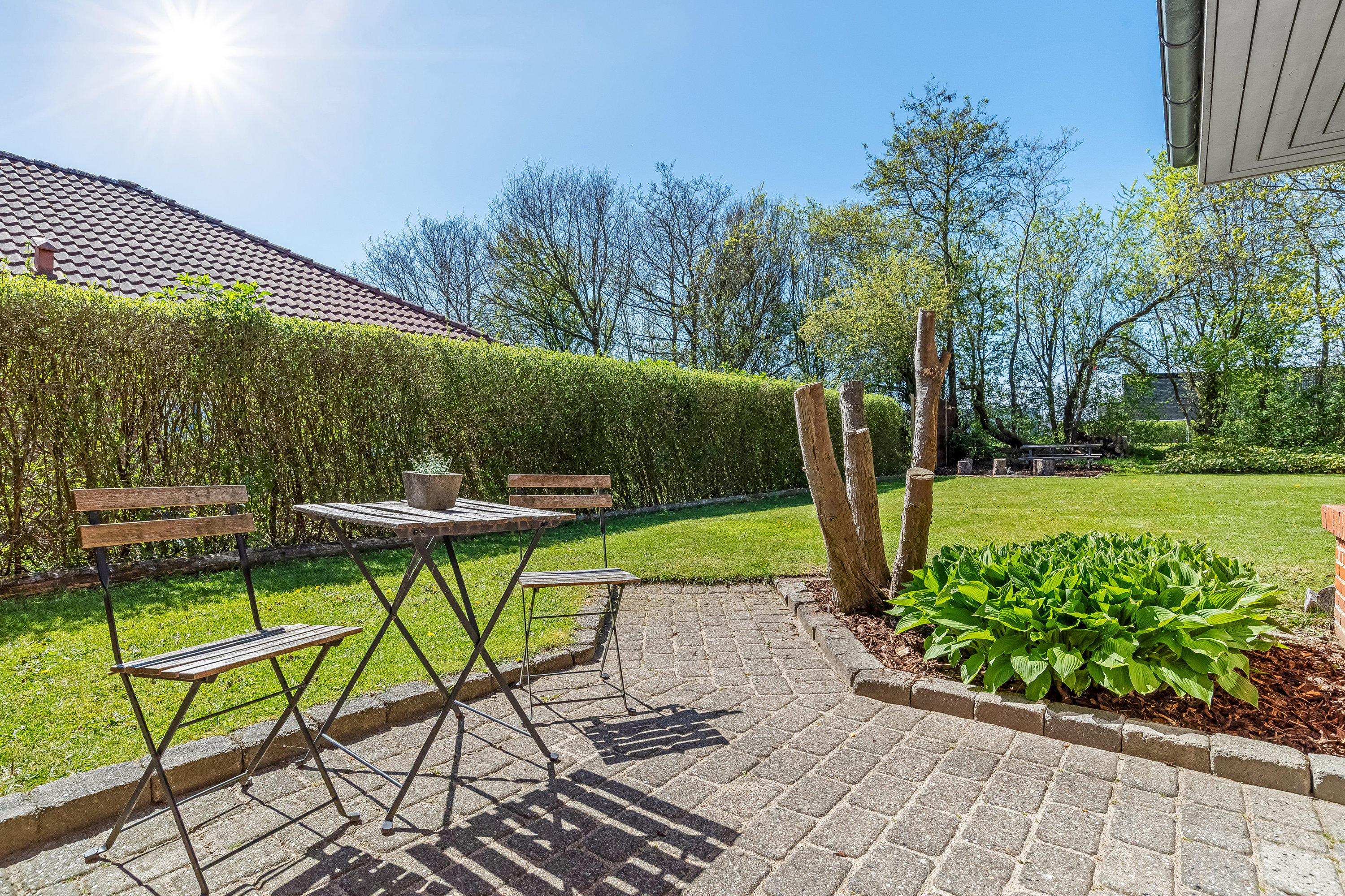 Fremhævet terrasse billede i fuldskærmstilstand. Billede af Vester Kirkebakke 32, Mejrup, 7500 Holstebro
