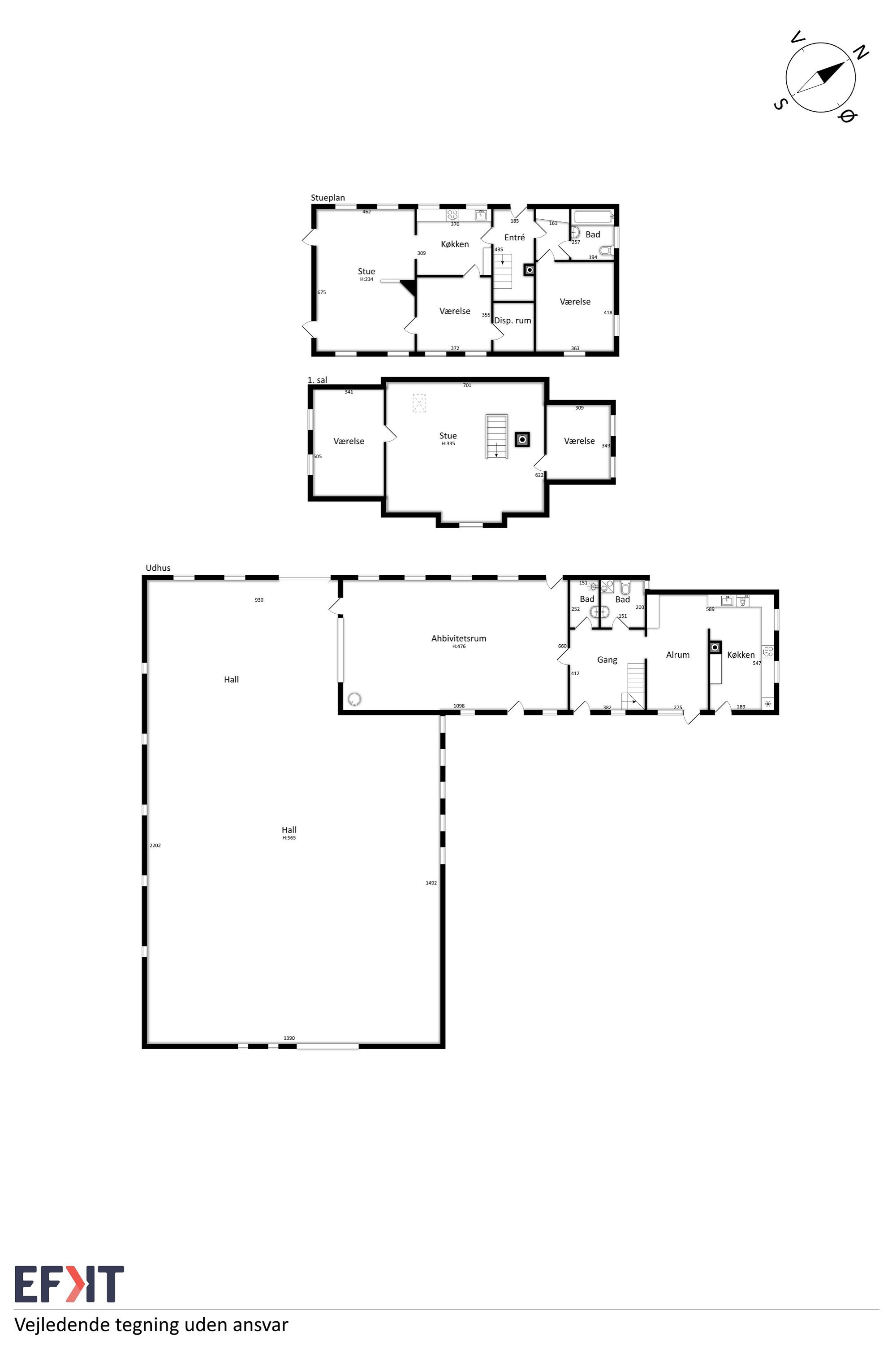 Plantegninger billede af Hovedvejen 3, Oddesund, 7790 Thyholm