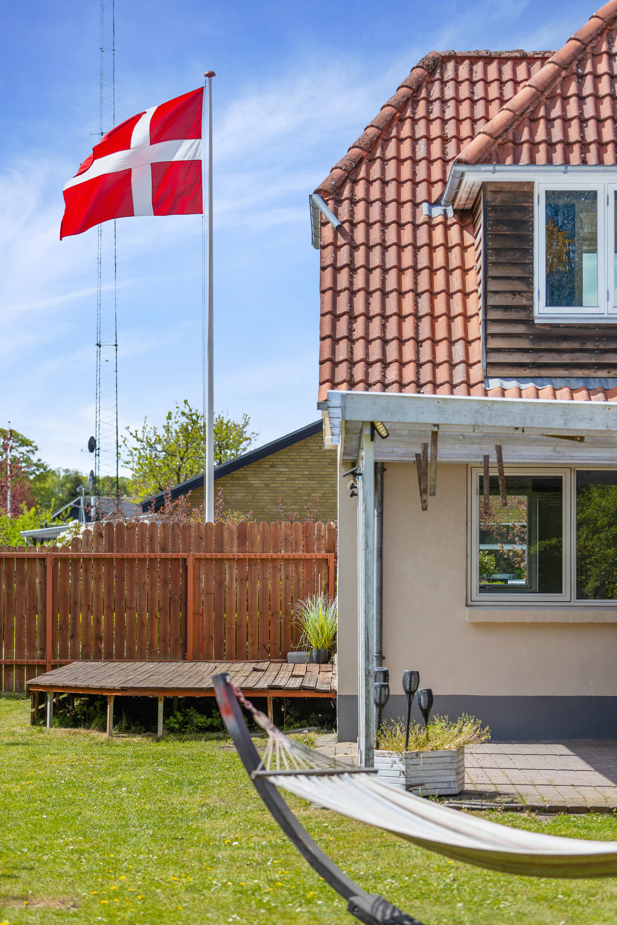 Fremhævet udendørs billede i fuldskærmstilstand. Billede af Engvangen 33, Stend-Krogag, 7200 Grindsted
