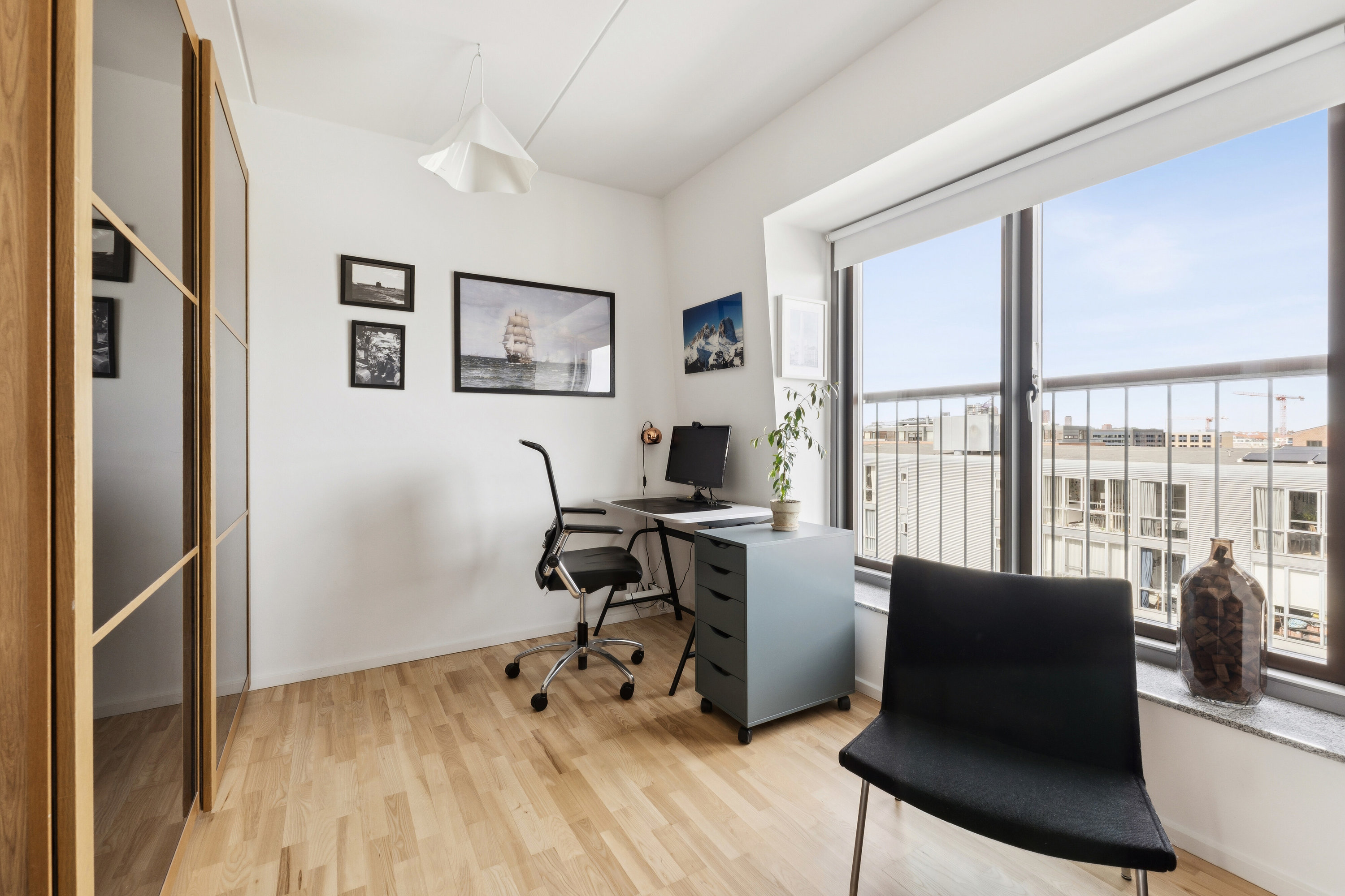 Fremhævet soveværelse billede i fuldskærmstilstand. Billede af Hans Hedtofts Gade 5, 6. th., 2300 København S