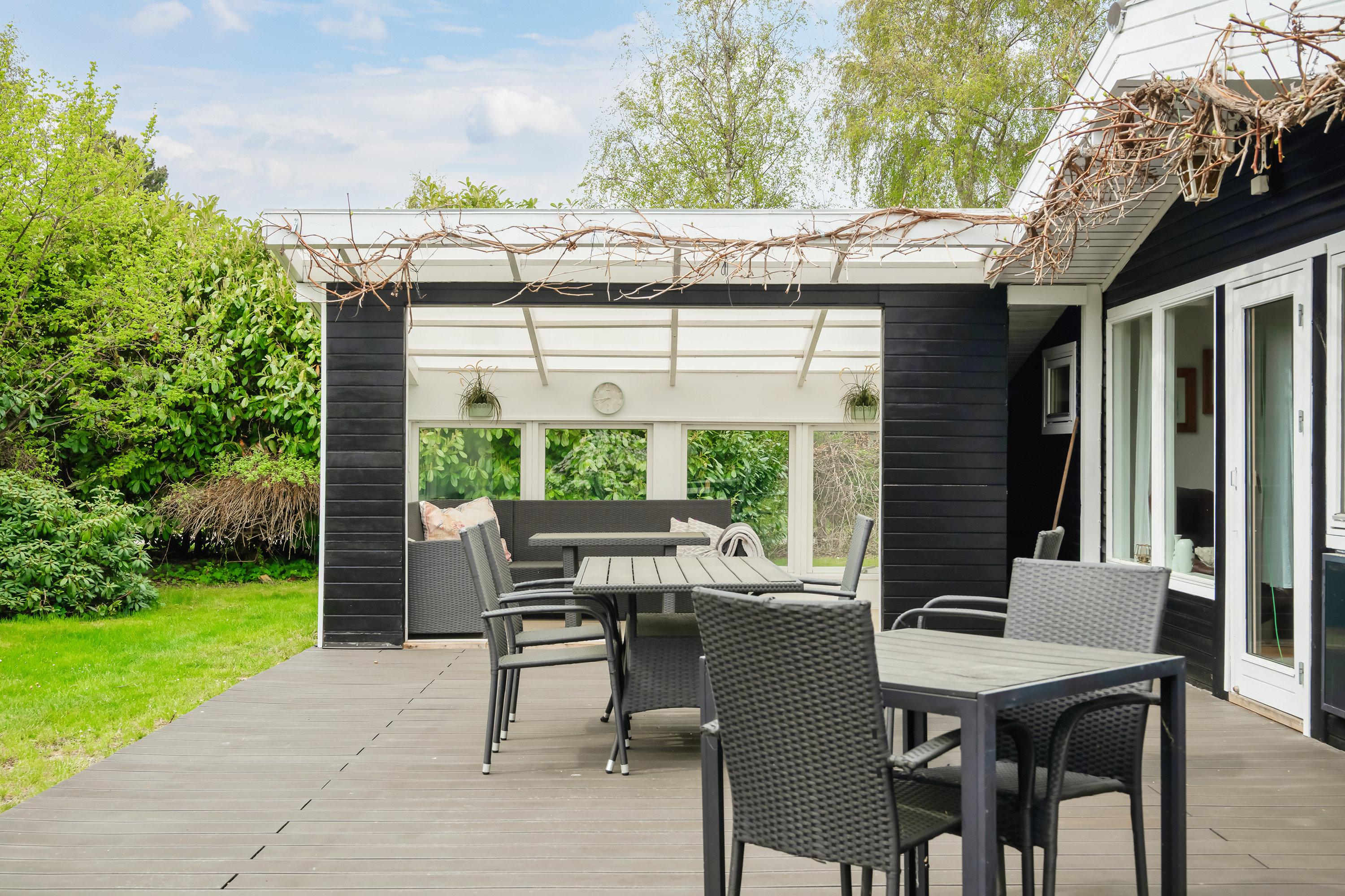 Fremhævet terrasse billede i fuldskærmstilstand. Billede af Sv. Månssonsvej 21, Gedesby, 4874 Gedser