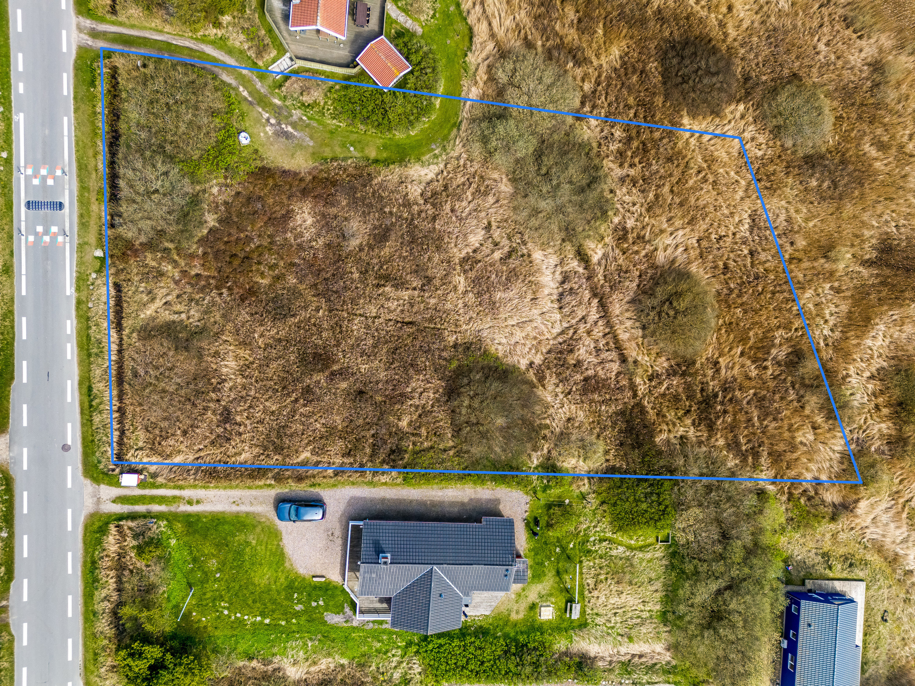 Fremhævet luftfoto billede i fuldskærmstilstand. Billede af Lakolk A, 6792 Rømø
