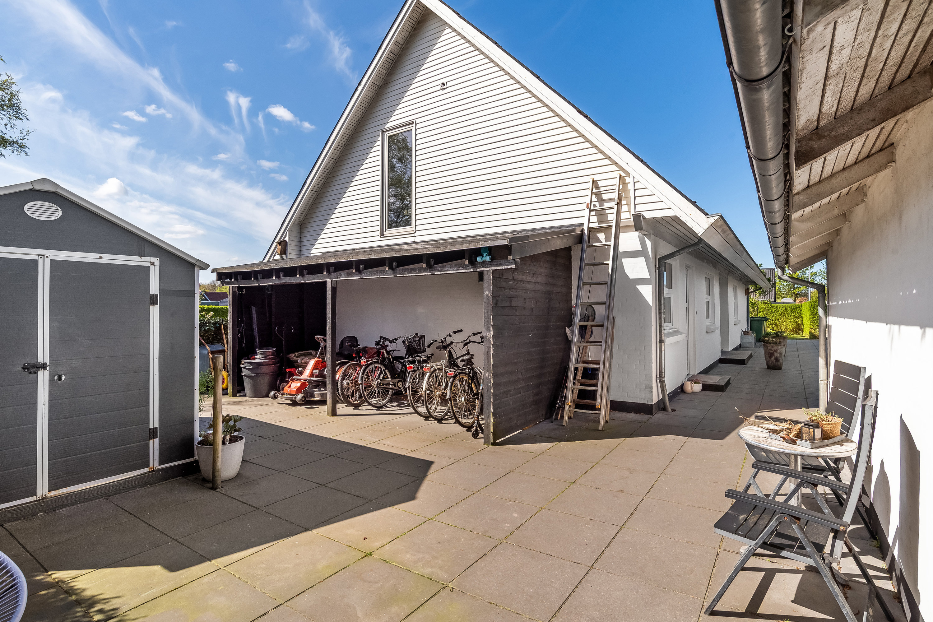 Fremhævet terrasse billede i fuldskærmstilstand. Billede af Villavej 29, Mejrup, 7500 Holstebro