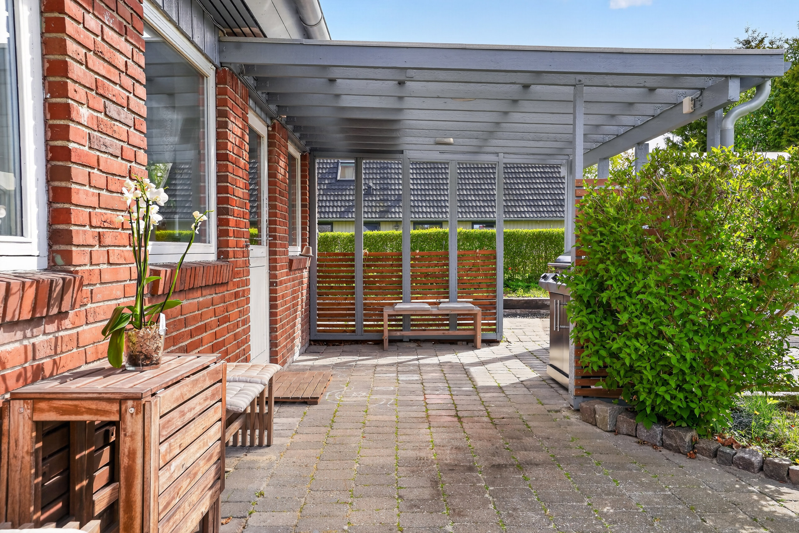 Fremhævet terrasse billede i fuldskærmstilstand. Billede af Svenstrupvang 10, 4622 Havdrup