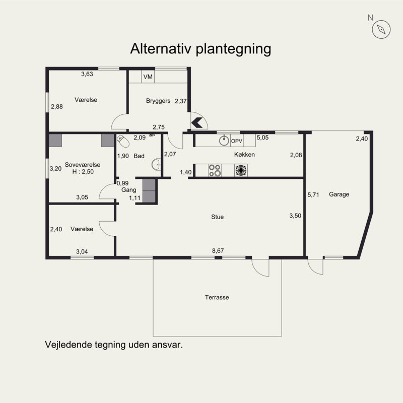 Plantegninger billede af Lindved Møllevej 11, Lindved, 5260 Odense S