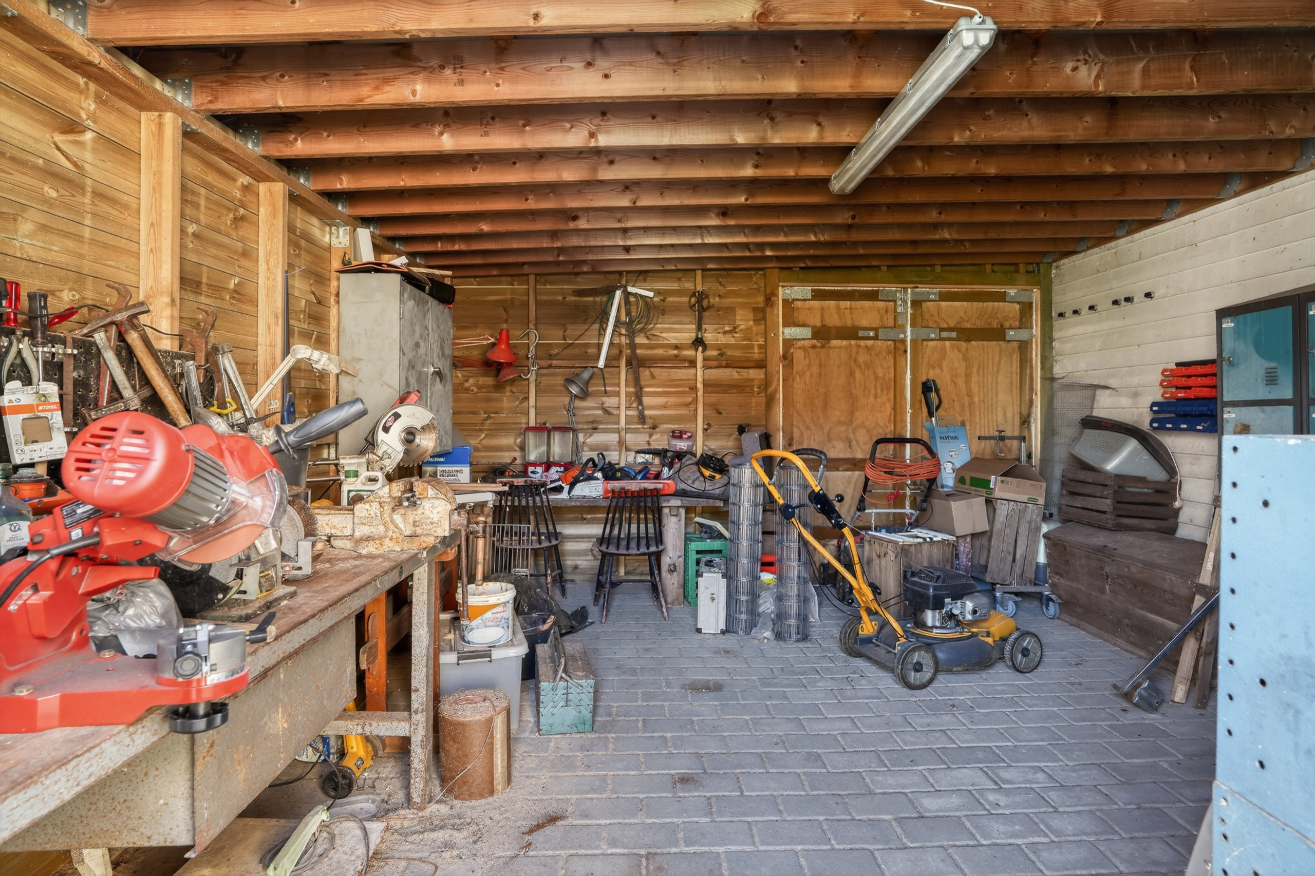Fremhævet garage billede i fuldskærmstilstand. Billede af Høbjærgvej 41, Nr. Eskilstrup, 4340 Tølløse