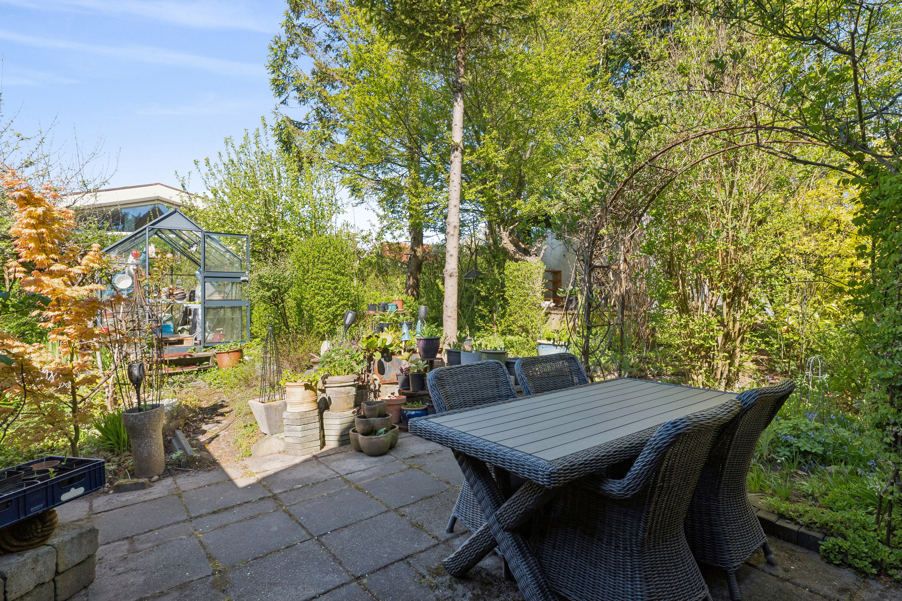 Fremhævet terrasse billede i fuldskærmstilstand. Billede af Bangsvej 9, 8641 Sorring