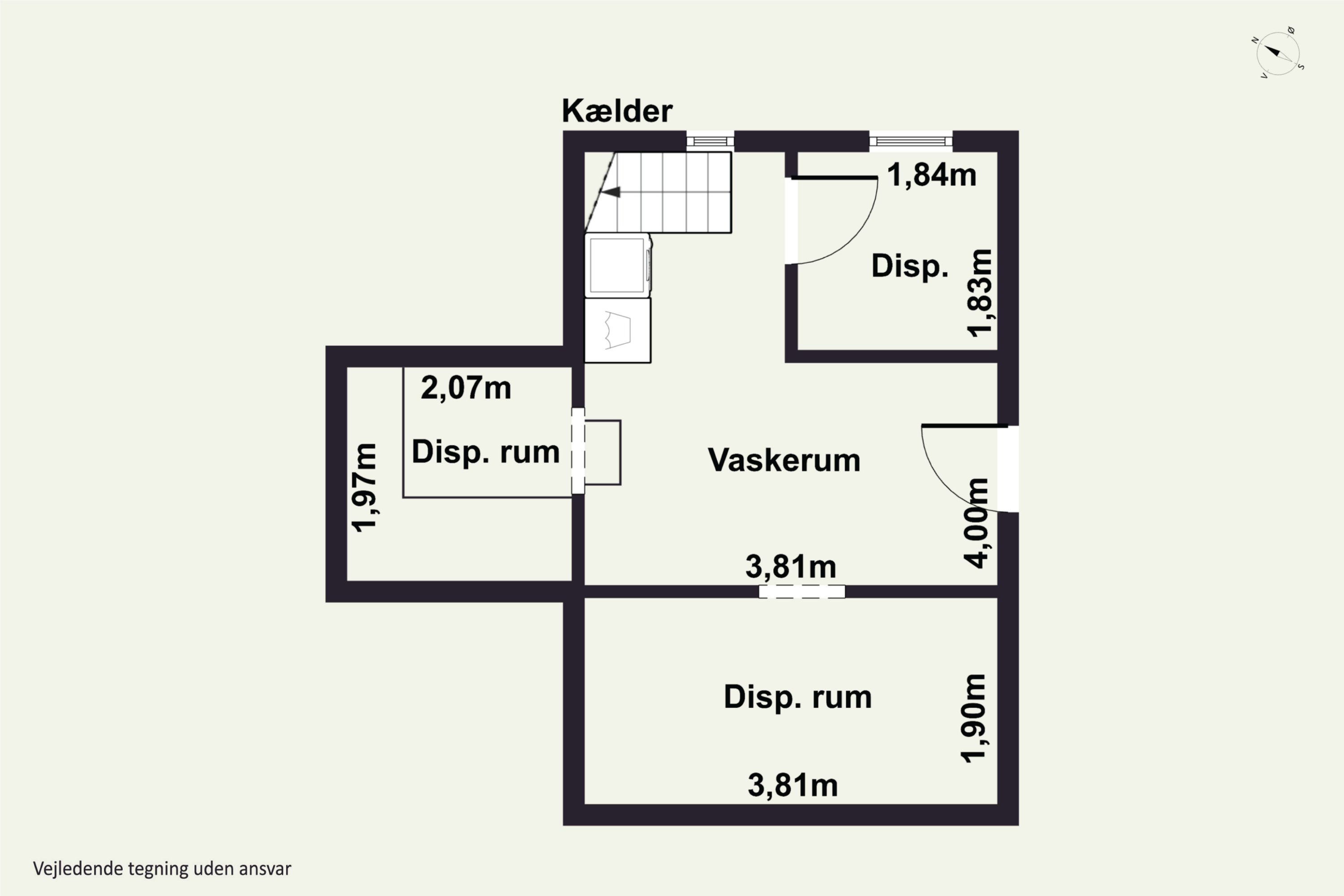 Plantegninger billede af Vinderslevvej 44, Vinderslev, 8620 Kjellerup