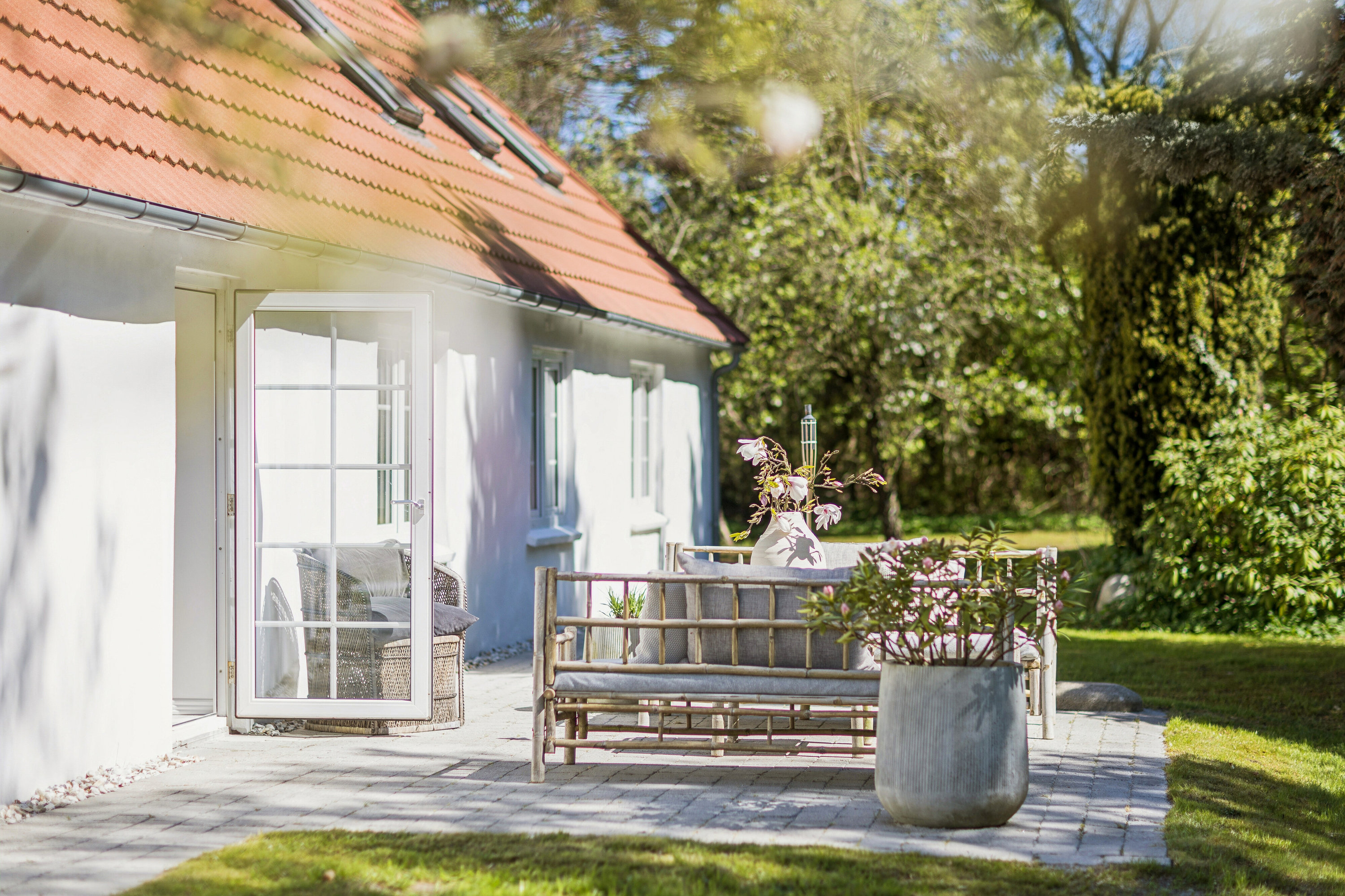 Fremhævet terrasse billede i fuldskærmstilstand. Billede af Rosenhøjvej 25, Åsted, 9900 Frederikshavn