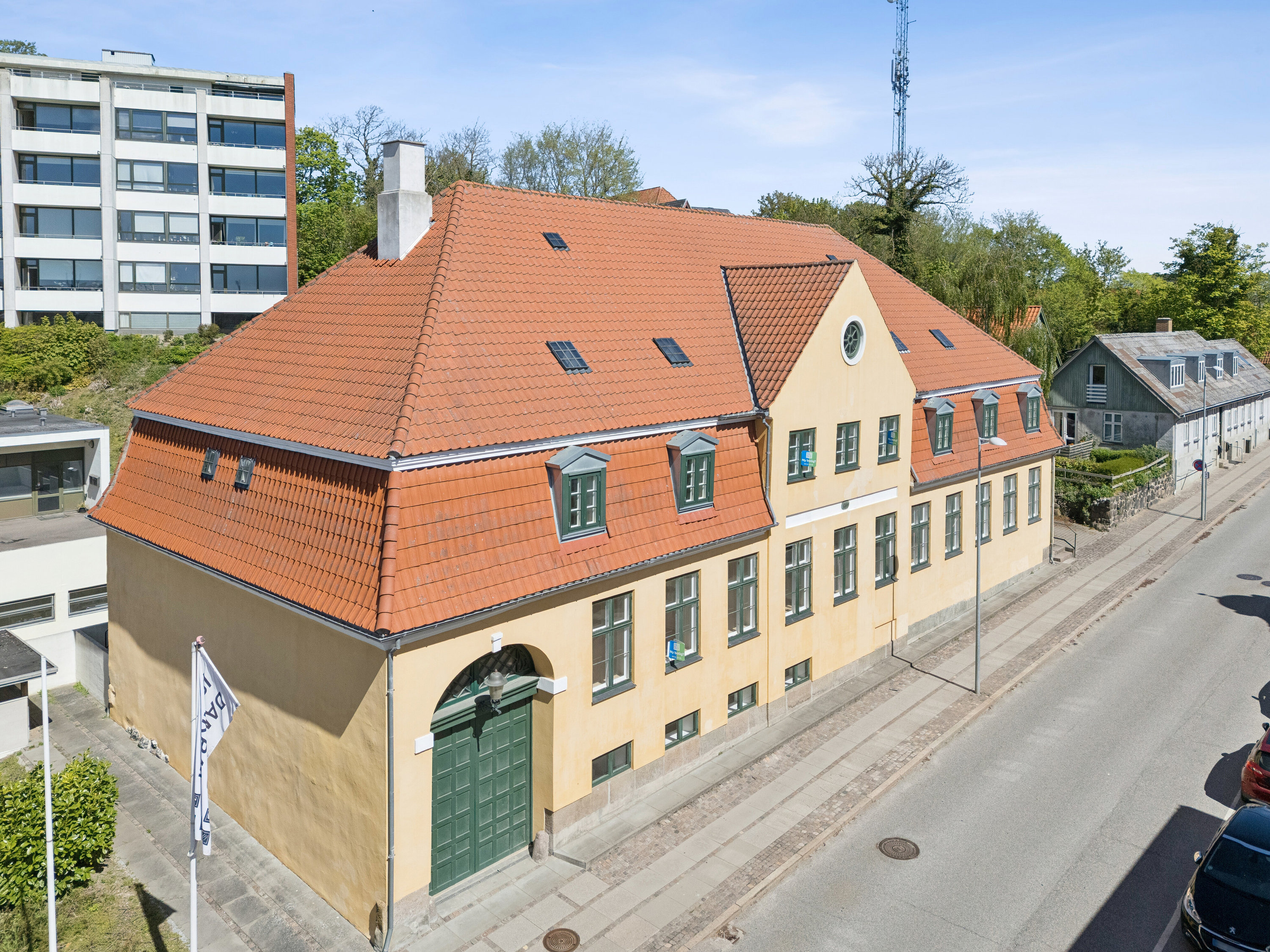 Fremhævet luftfoto billede i fuldskærmstilstand. Billede af Kordilgade 83A, 1., 4400 Kalundborg