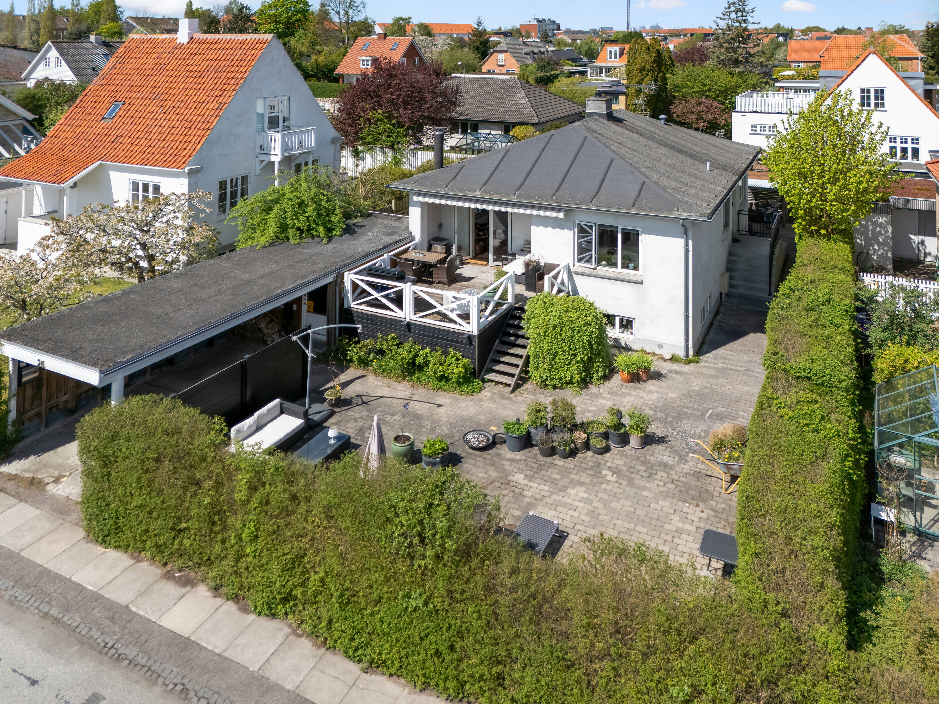 Fremhævet set fra vejen billede i fuldskærmstilstand. Billede af Bårsevej 26, 2650 Hvidovre