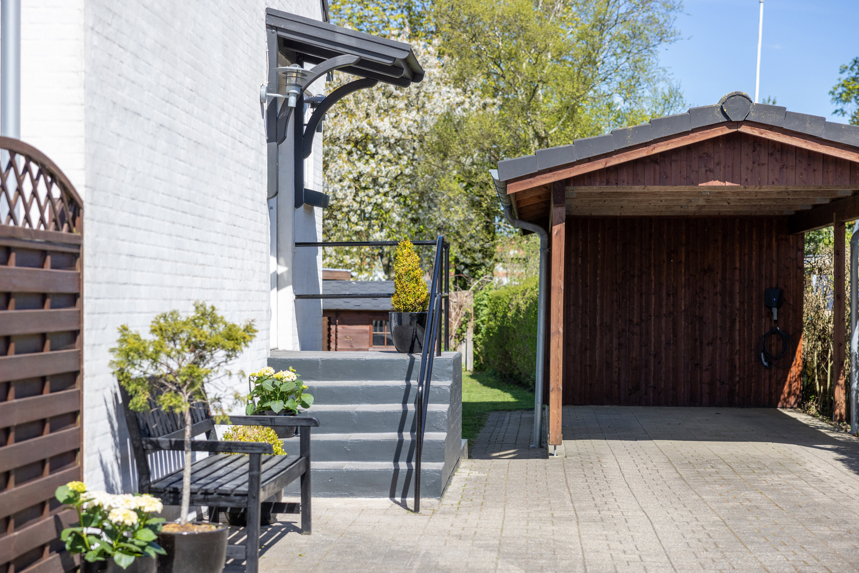 Fremhævet terrasse billede i fuldskærmstilstand. Billede af Tujavej 2, Ø. Brønderslev, 9700 Brønderslev