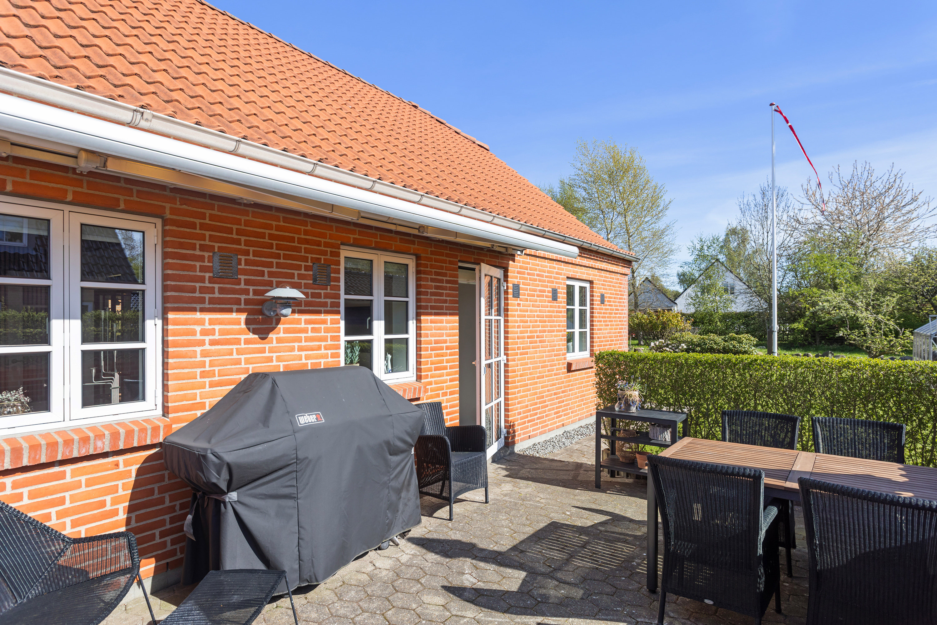 Fremhævet terrasse billede i fuldskærmstilstand. Billede af Askekrogen 8, 9900 Frederikshavn