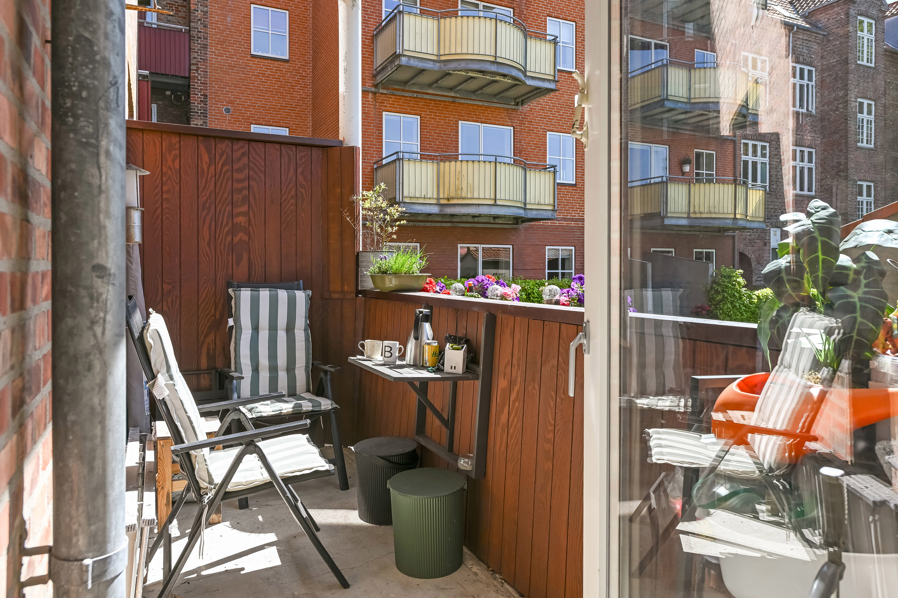 Fremhævet terrasse billede i fuldskærmstilstand. Billede af Norgesgade 24, st.. tv., 6700 Esbjerg