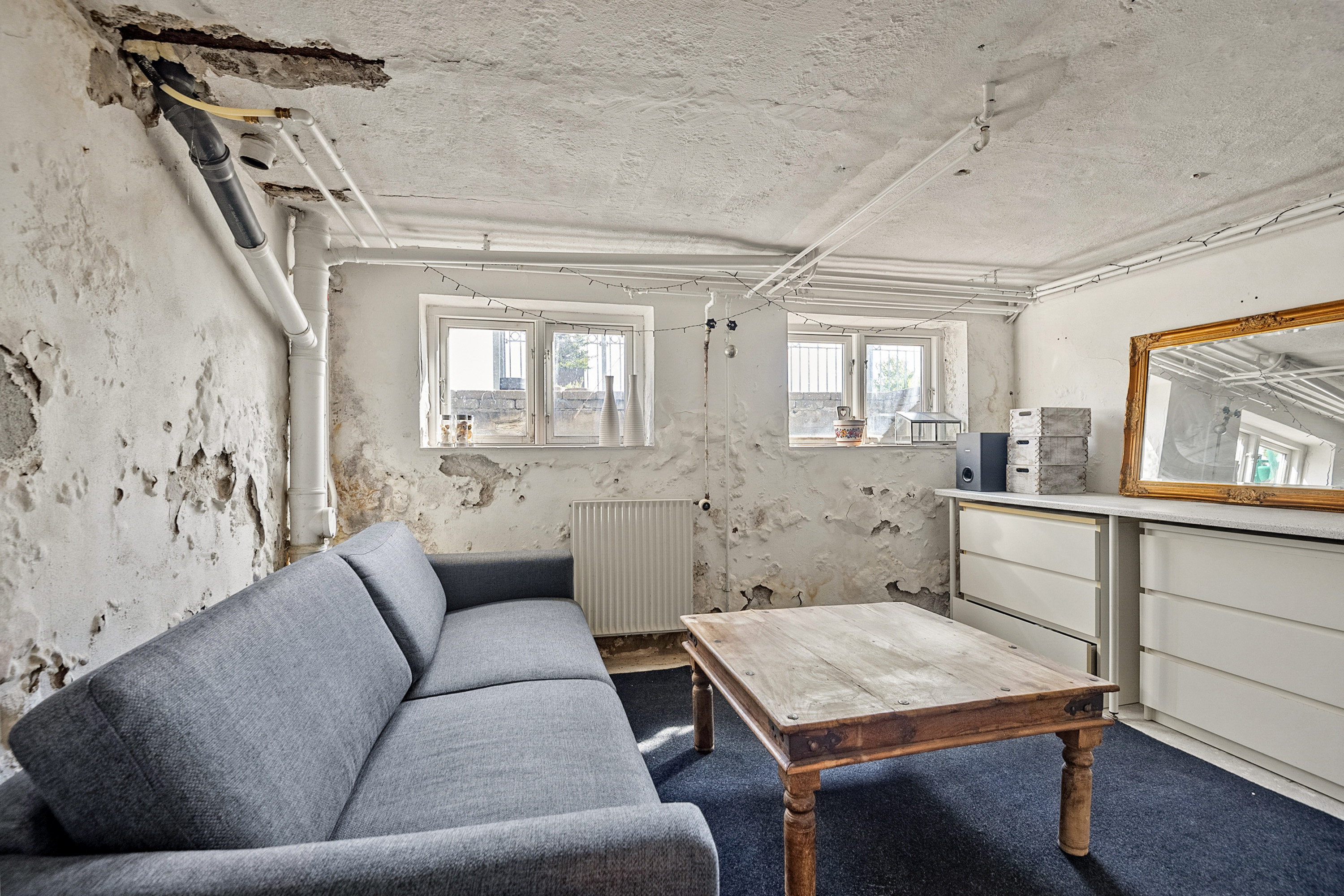 Fremhævet stue billede i fuldskærmstilstand. Billede af Clausensvej 18, 6100 Haderslev