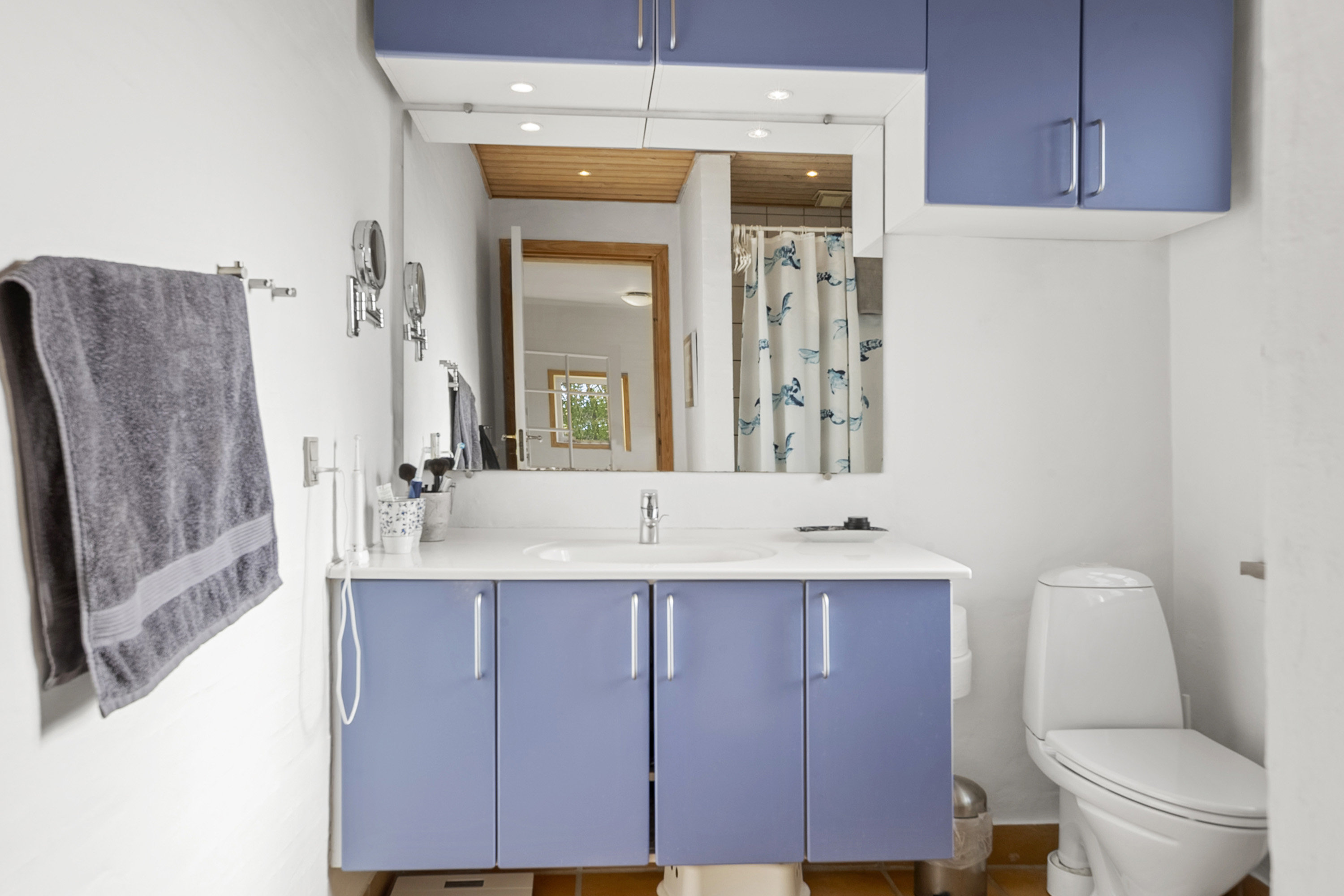 Fremhævet badeværelse billede i fuldskærmstilstand. Billede af Sønderballevej 21, Genner, 6230 Rødekro