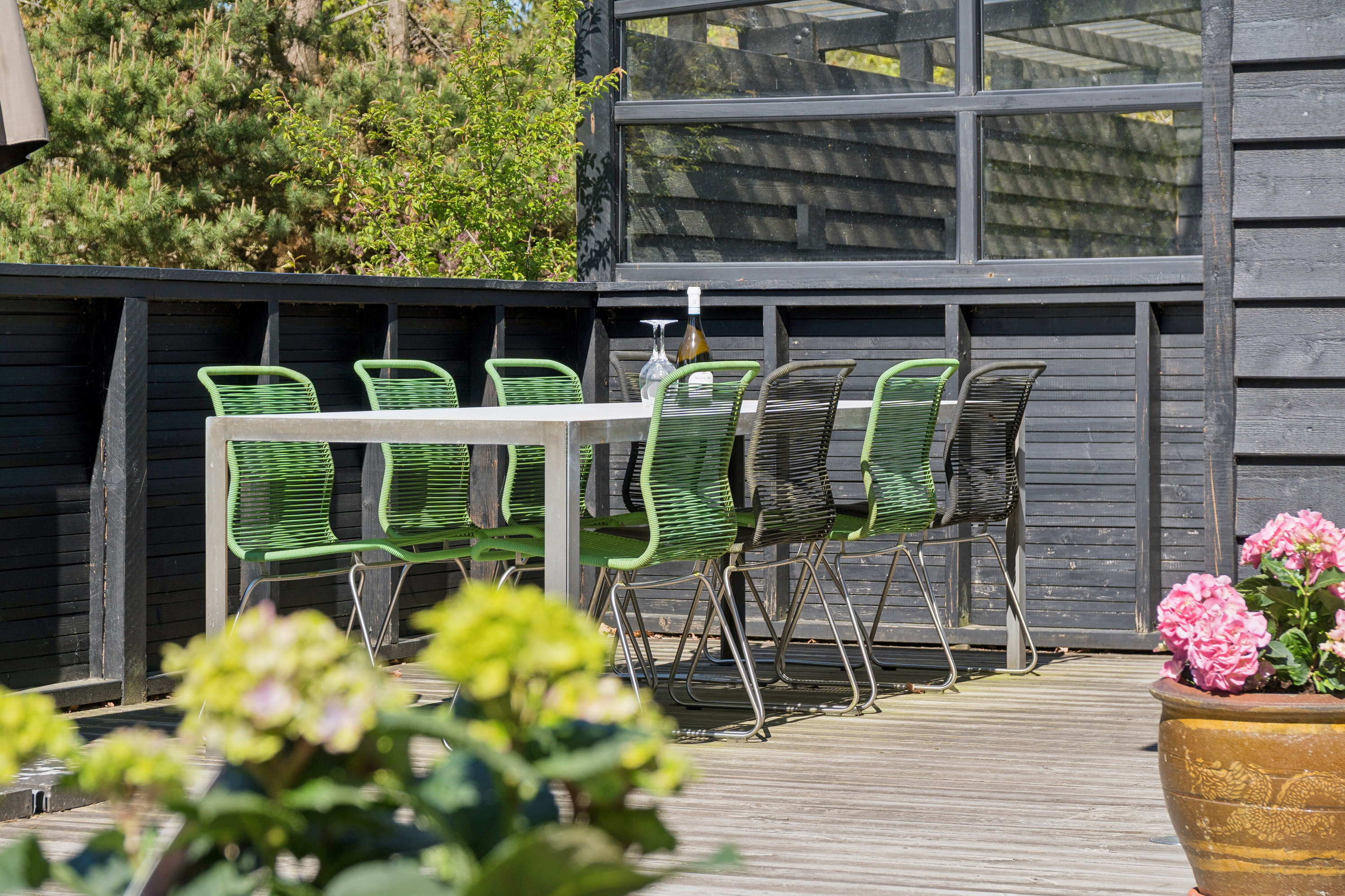 Fremhævet terrasse billede i fuldskærmstilstand. Billede af Snerleager 10, Ordrup, 4540 Fårevejle