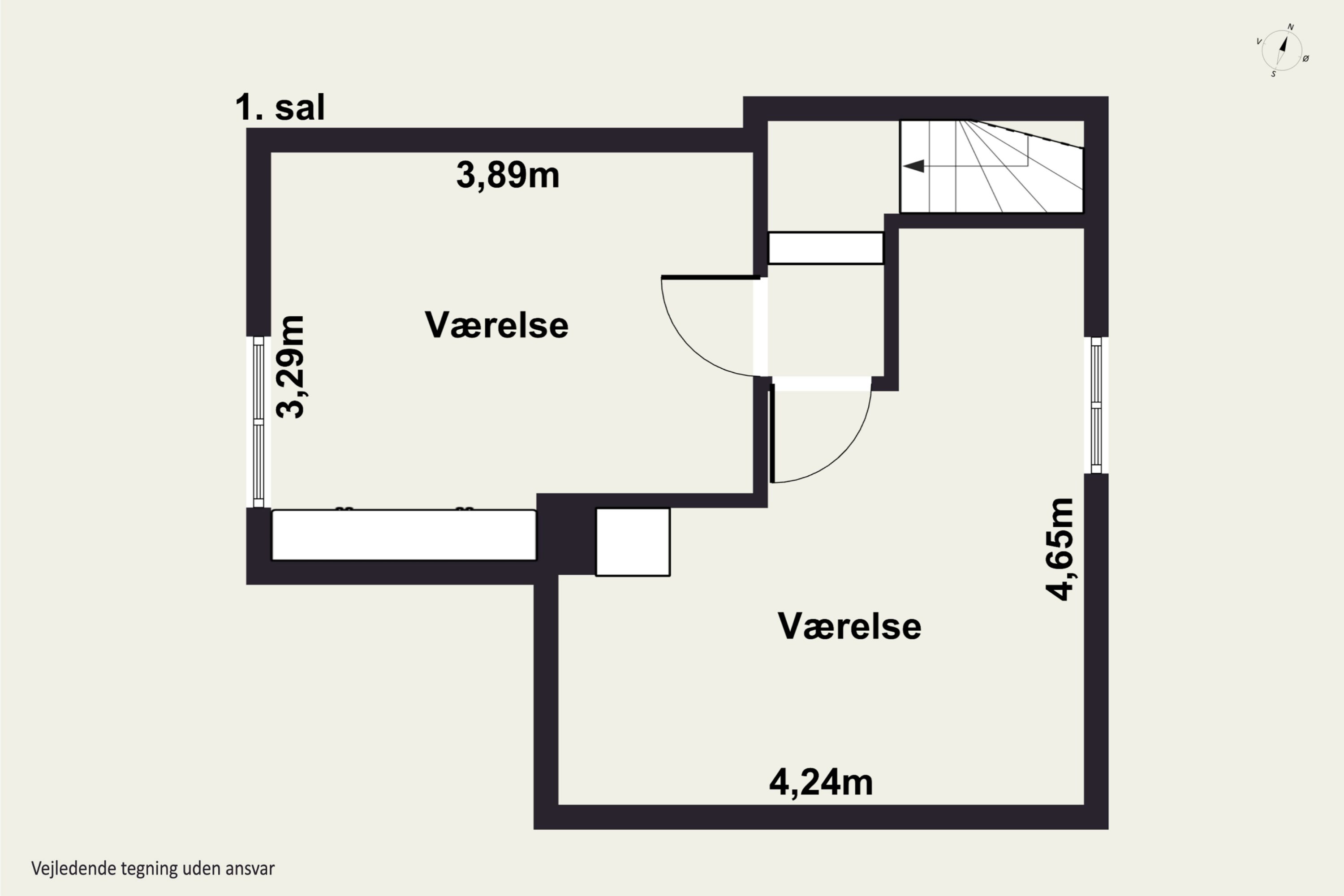 Plantegninger billede af Landlystvej 41, 2650 Hvidovre