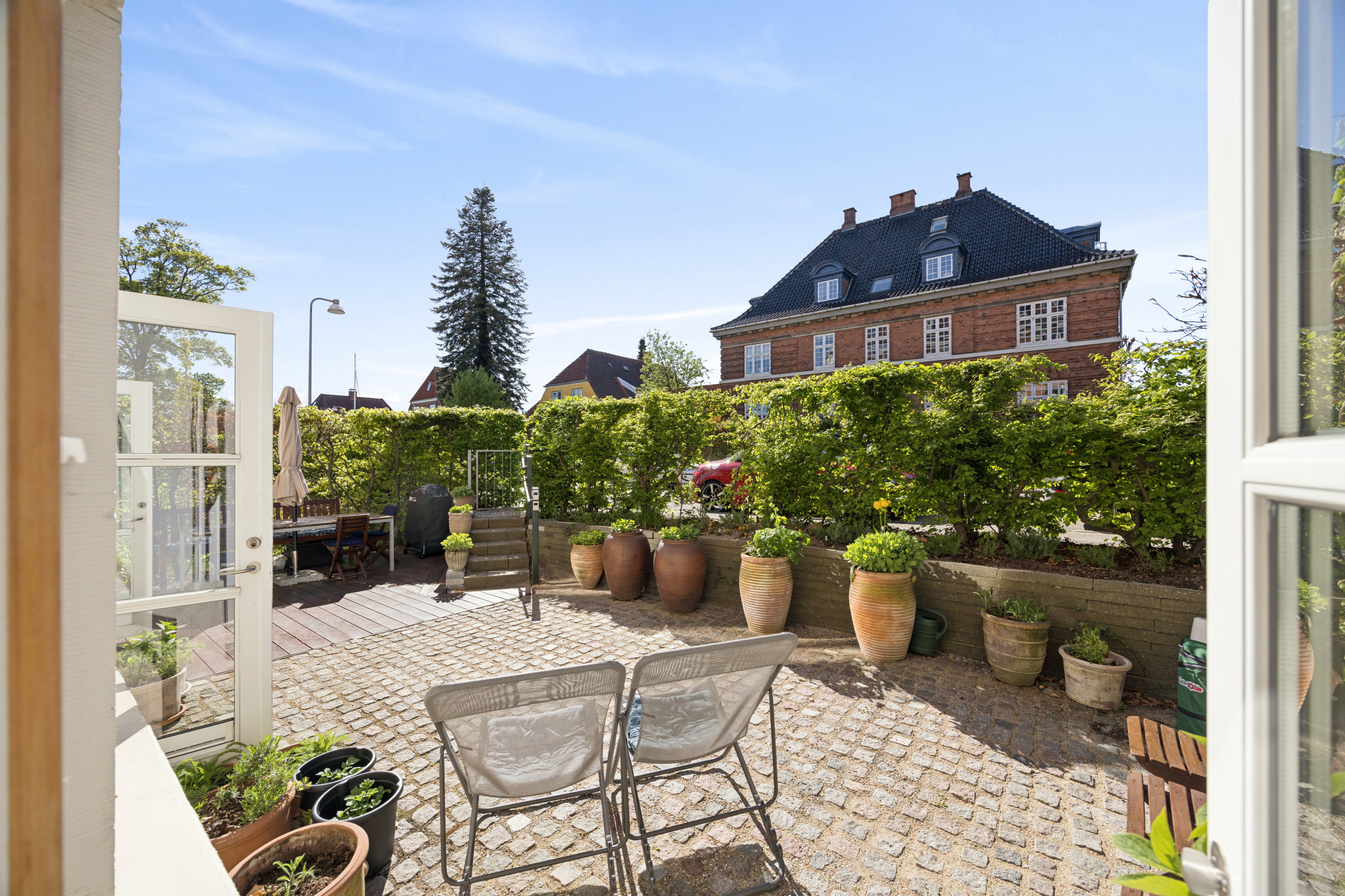 Fremhævet altan billede i fuldskærmstilstand. Billede af Drosselvej 57D, st.. th., 2000 Frederiksberg