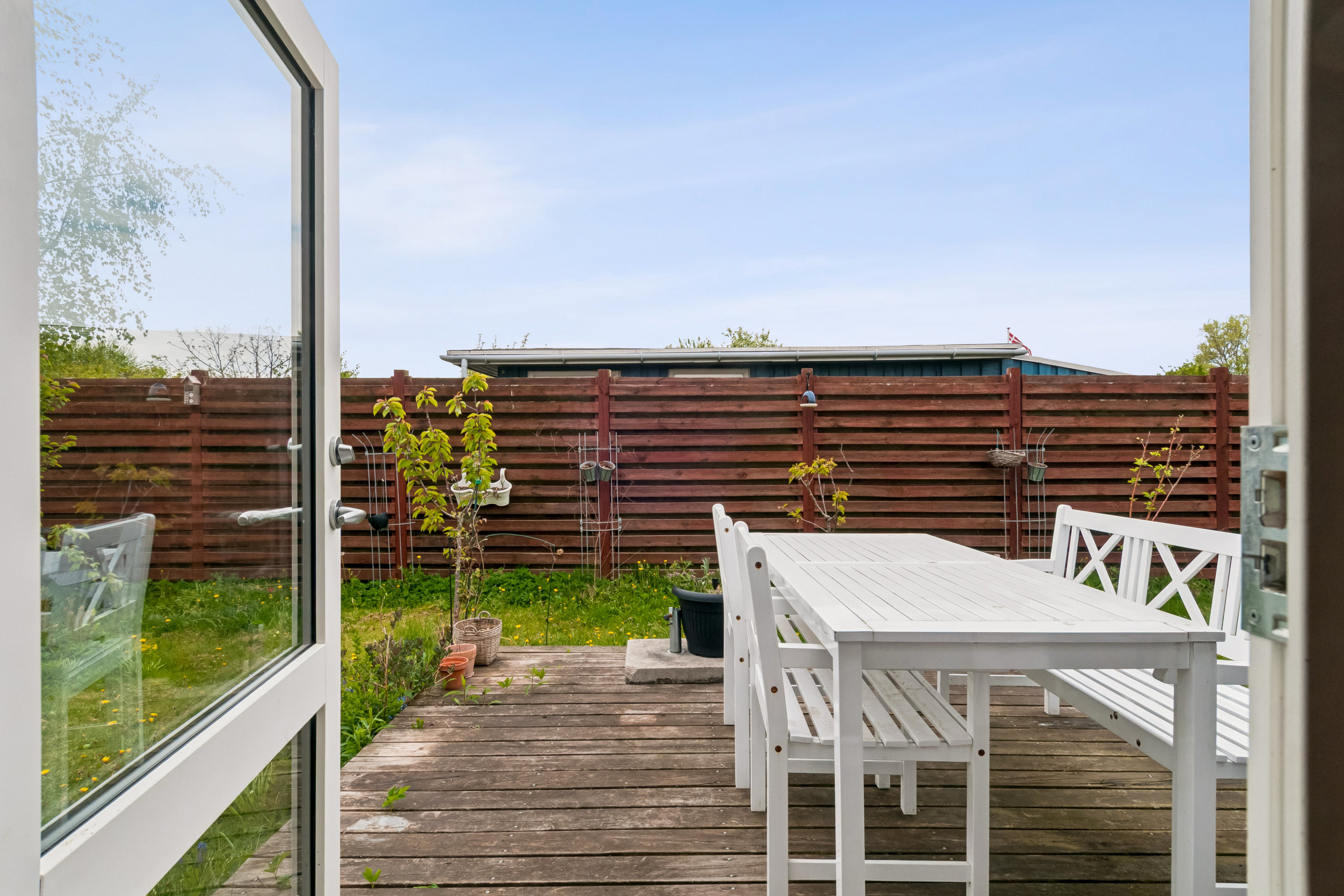 Fremhævet terrasse billede i fuldskærmstilstand. Billede af Hf. Sønderbro 42, 2791 Dragør