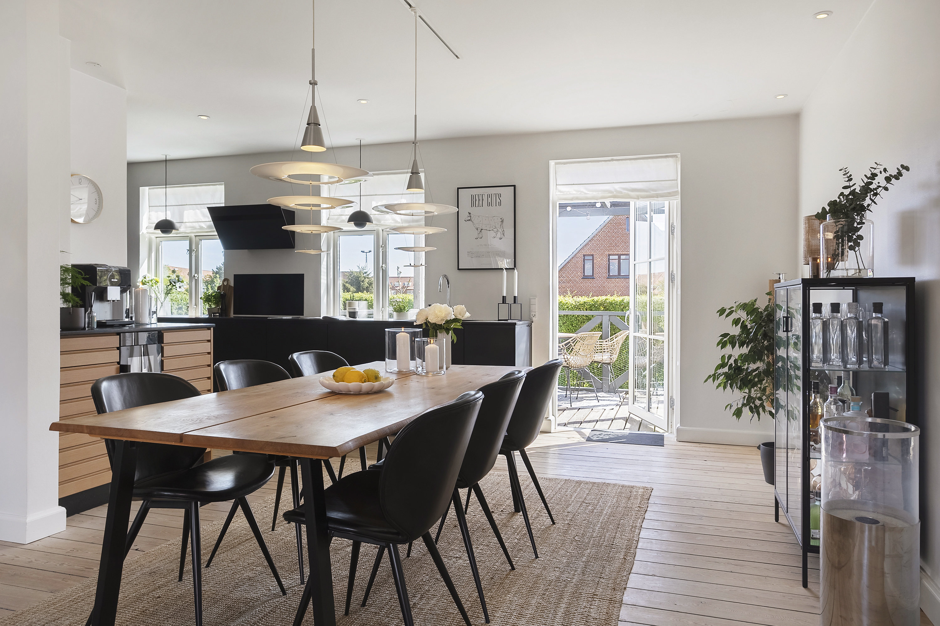 Fremhævet spisekøkken billede i fuldskærmstilstand. Billede af Odinsvej 22, 7000 Fredericia