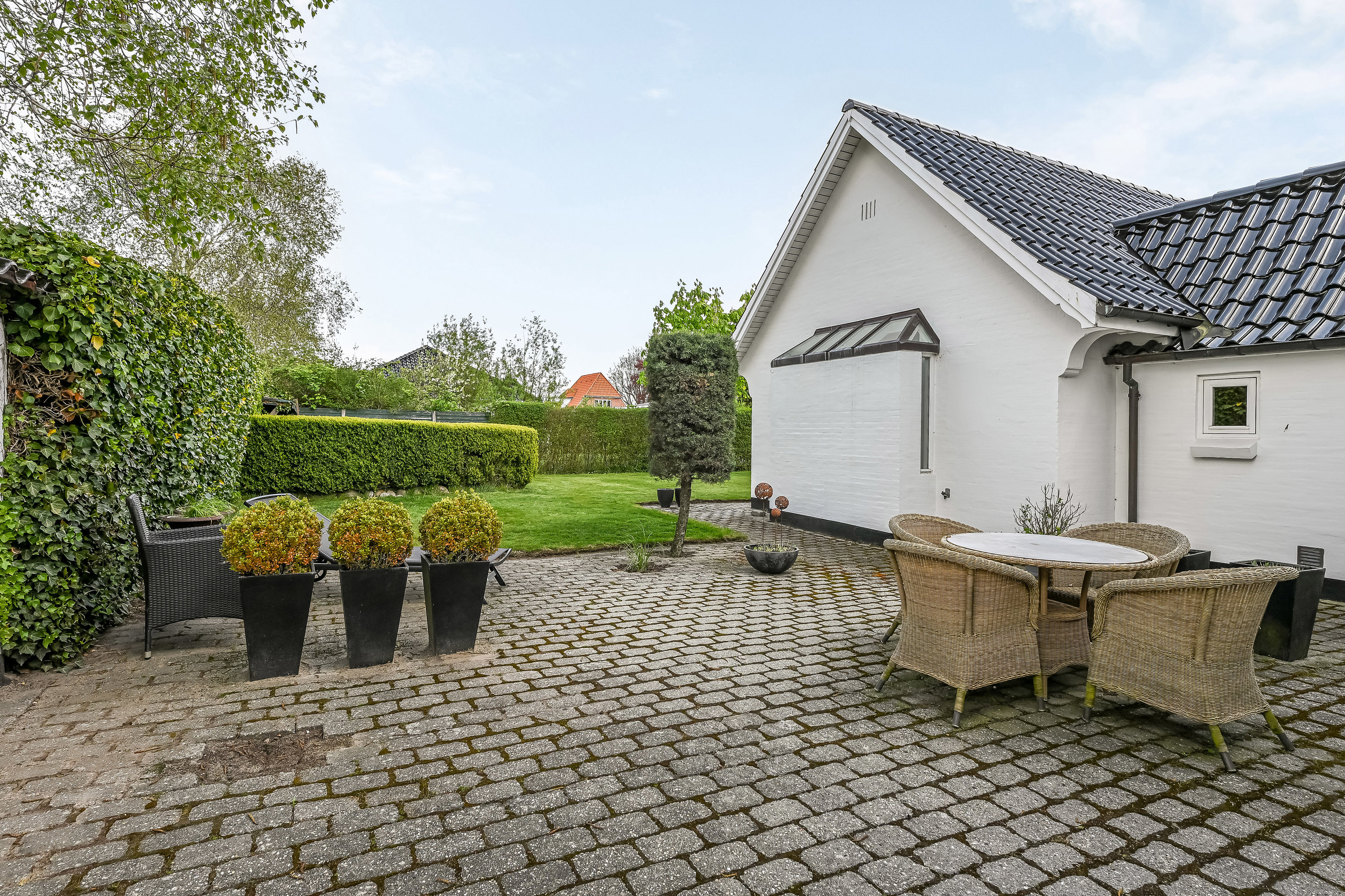 Fremhævet terrasse billede i fuldskærmstilstand. Billede af Ingemanns Alle 173, 6700 Esbjerg