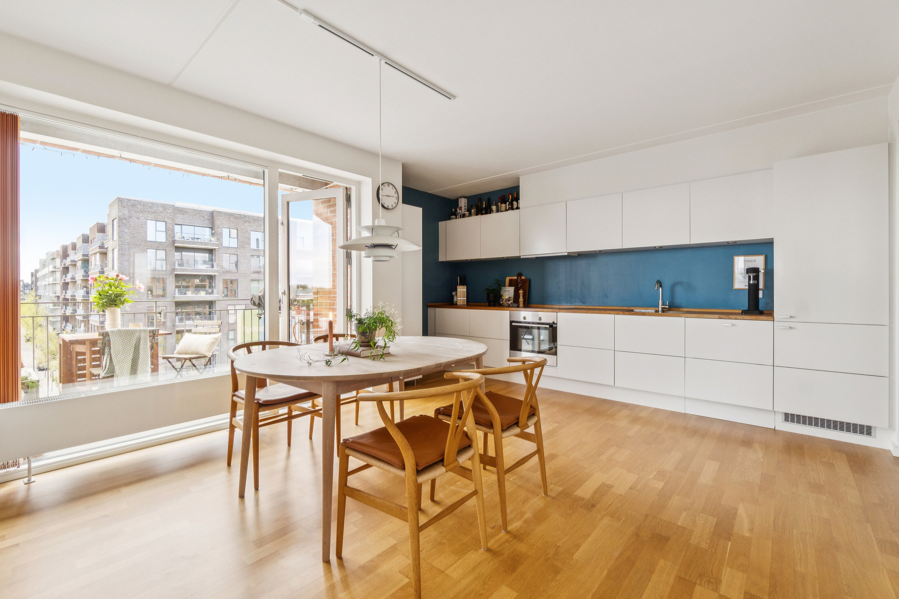 Fremhævet spisestue billede i fuldskærmstilstand. Billede af Teglholmsgade 66, 4. th., 2450 København SV