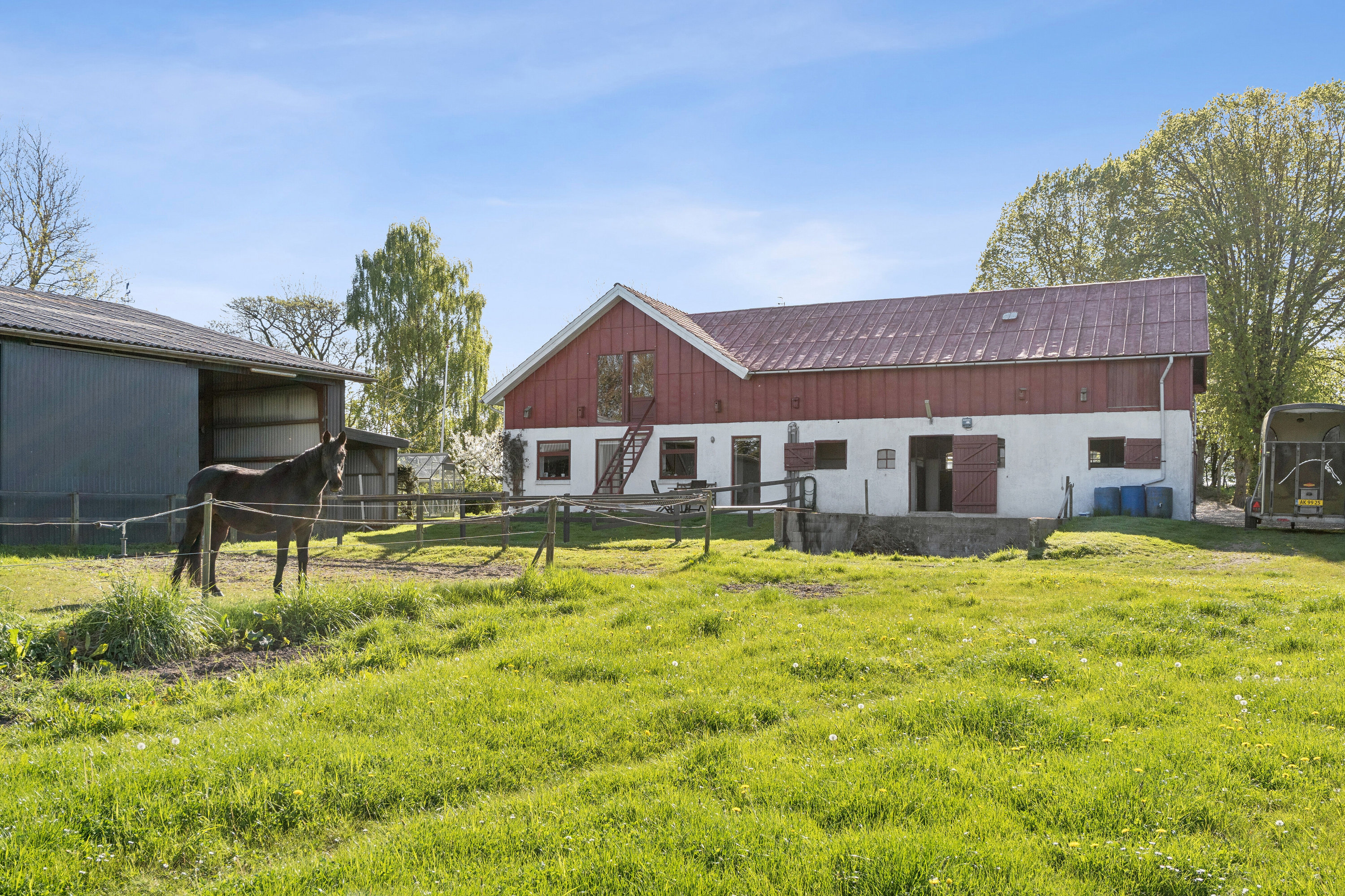 Fremhævet set fra haven billede i fuldskærmstilstand. Billede af Kværsløkke 16, Kværs, 6300 Gråsten