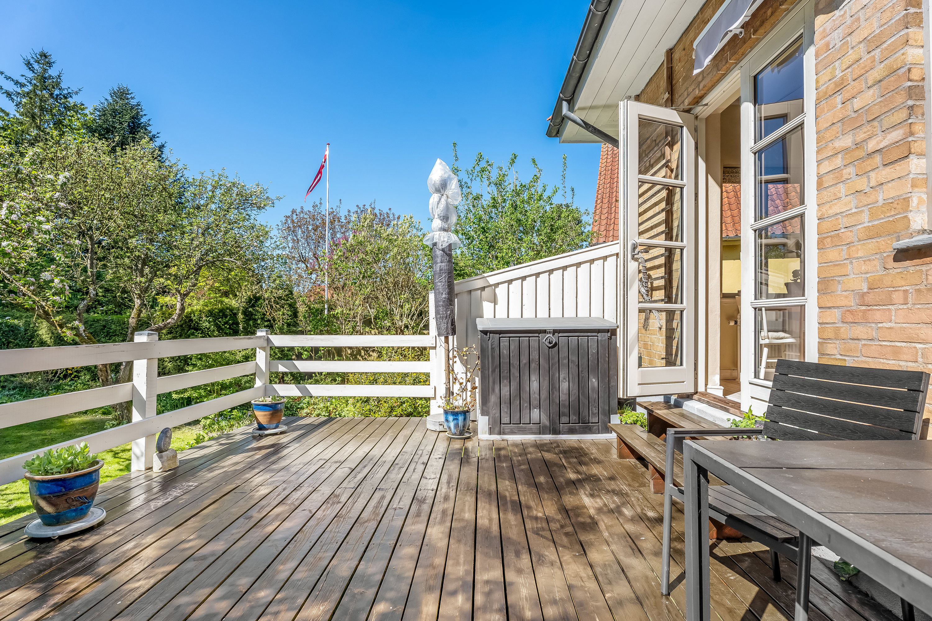 Fremhævet terrasse billede i fuldskærmstilstand. Billede af Thousigvej 10, 4941 Bandholm
