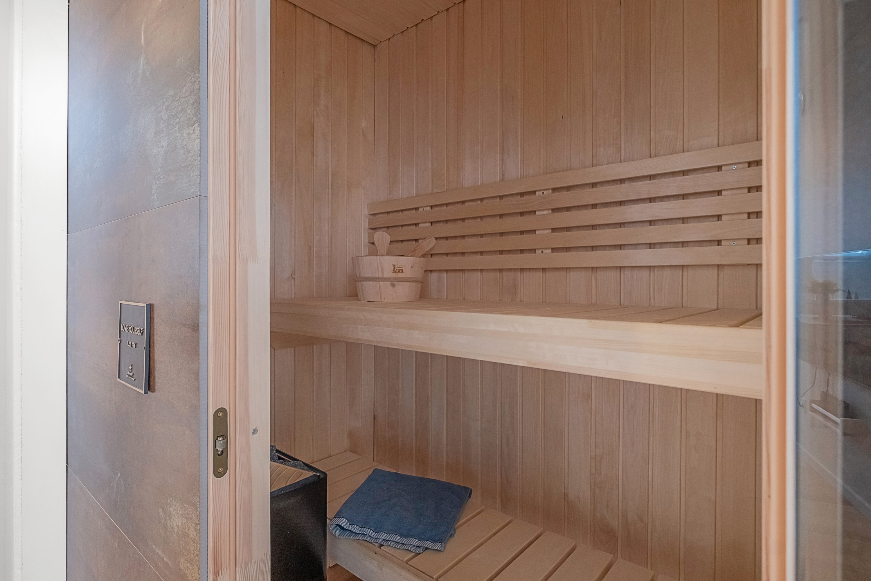 Fremhævet sauna billede i fuldskærmstilstand. Billede af Tøndergade 96, 3. th., 8000 Aarhus C
